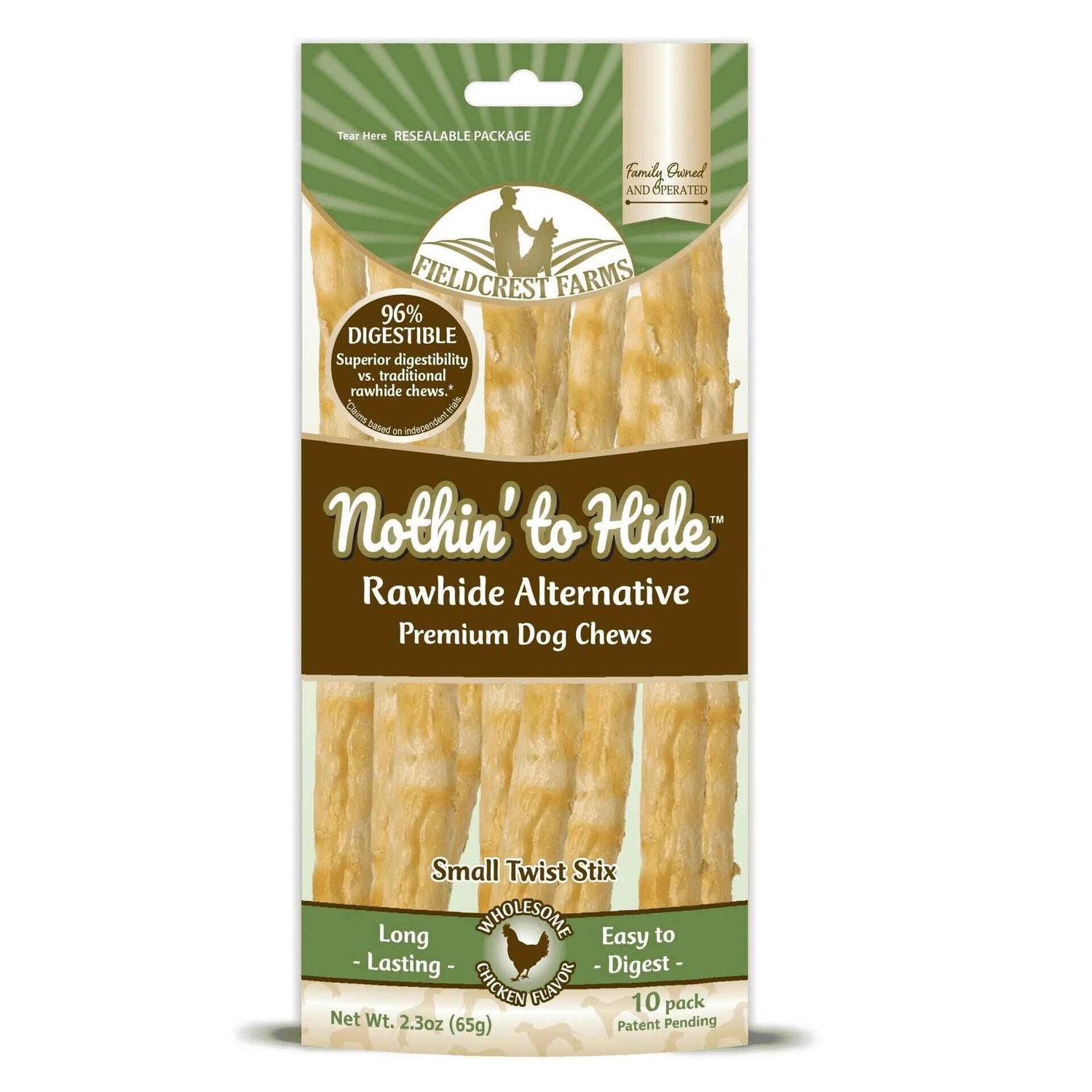 Osso Natural Frango Tamanho S Stix Nothin' To Hide