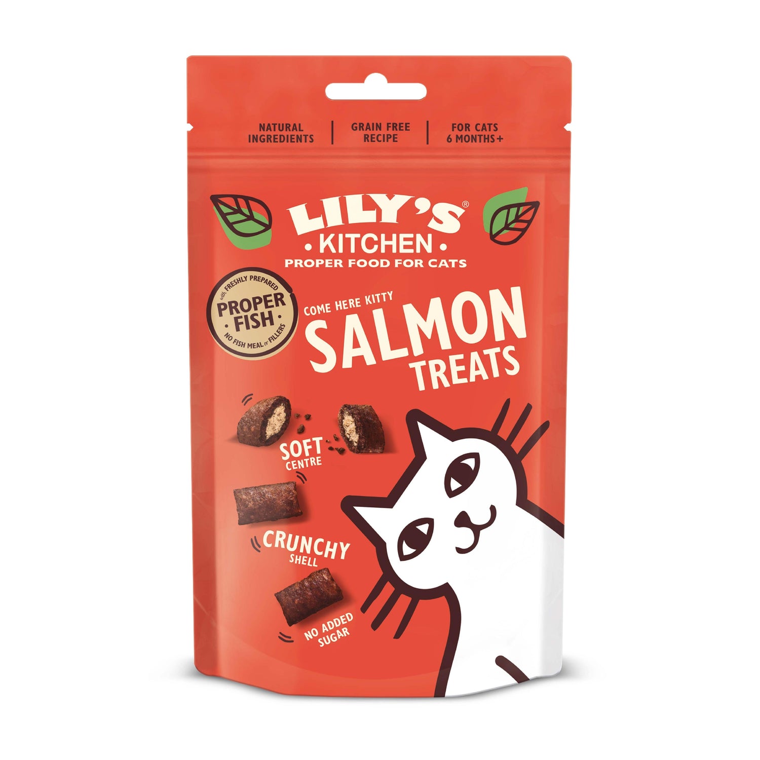 Snack para Gato Adulto com Salmão Lily's Kitchen
