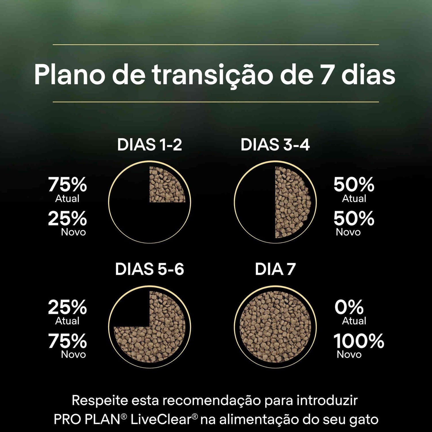 Ração para Gato Júnior Live Clear Peru Purina Pro Plan