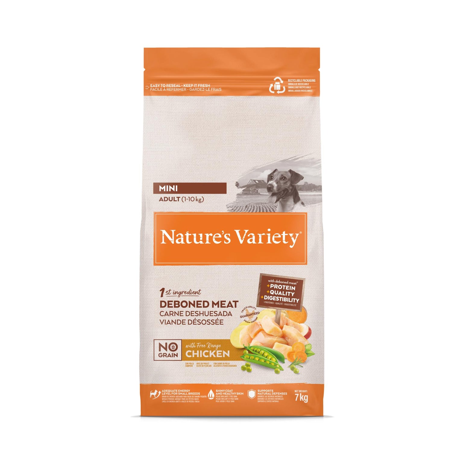 Ração para Cão Adulto Selected Sem Cereais Frango Nature'S Variety