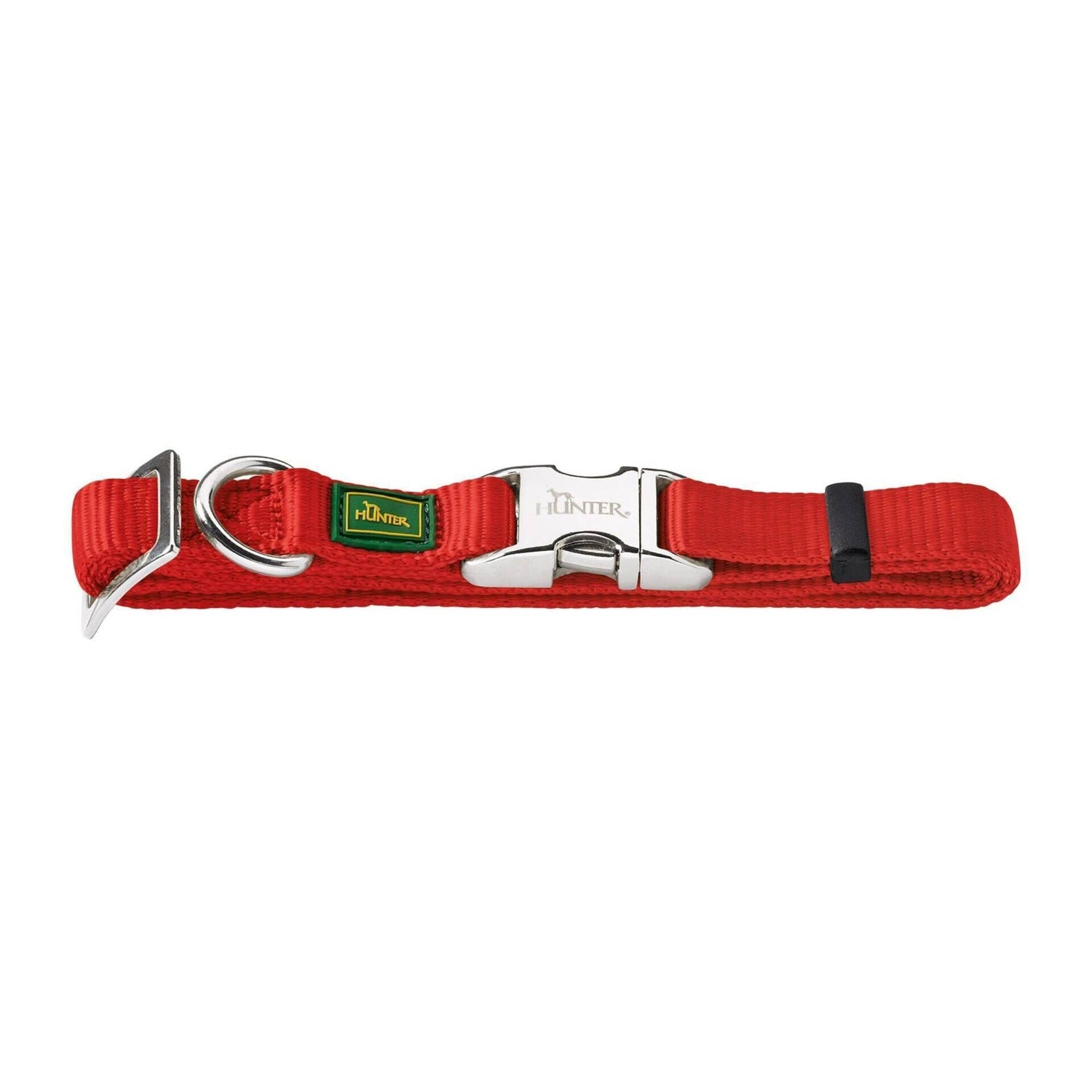 Coleira para Cão Alu-Forte Vermelha Hunter