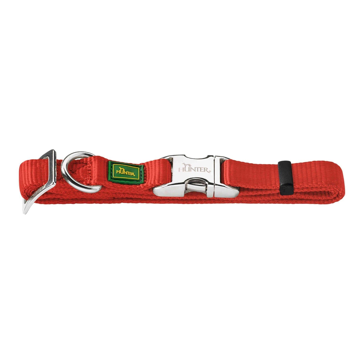 Coleira para Cão Alu-Forte Vermelha Hunter