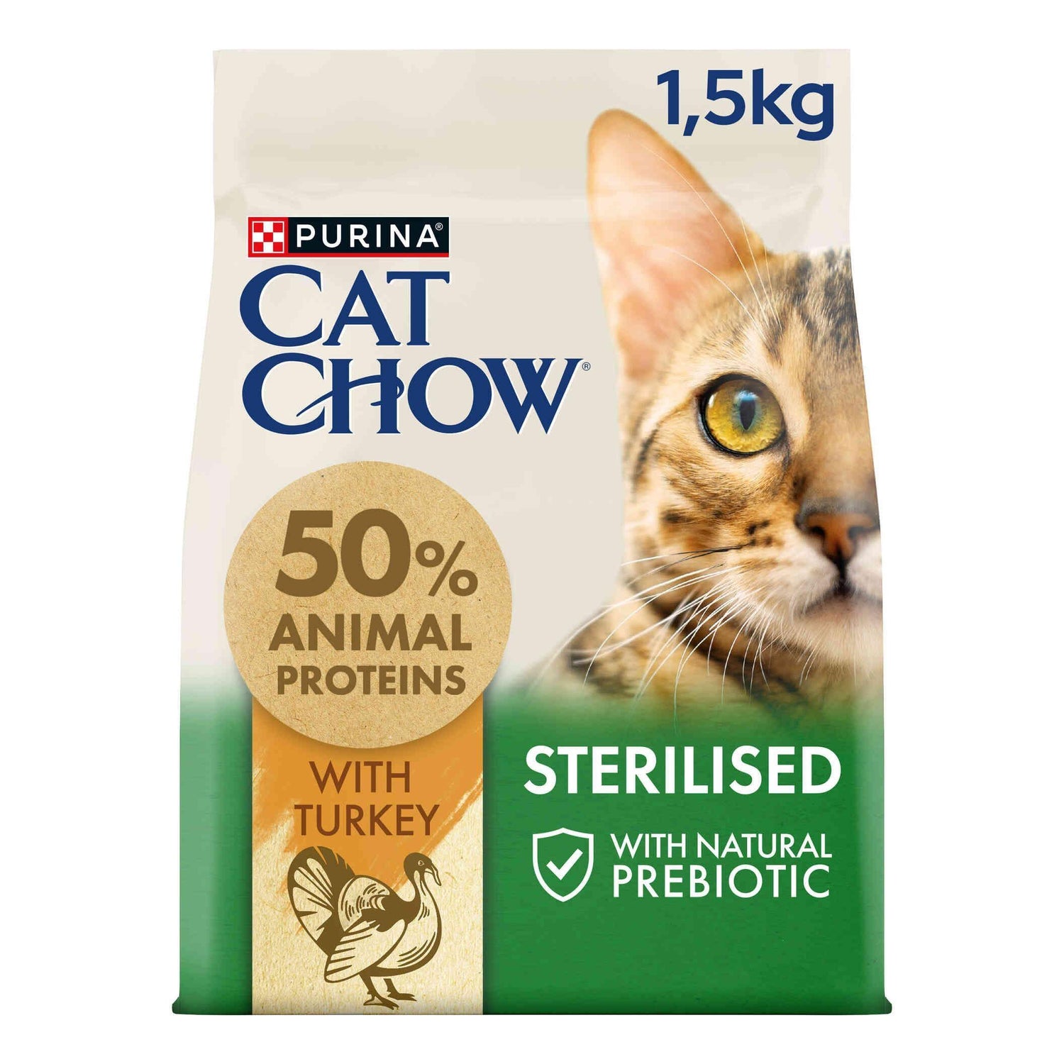 Ração para Gato Adulto Esterilizado Peru Purina Cat Chow