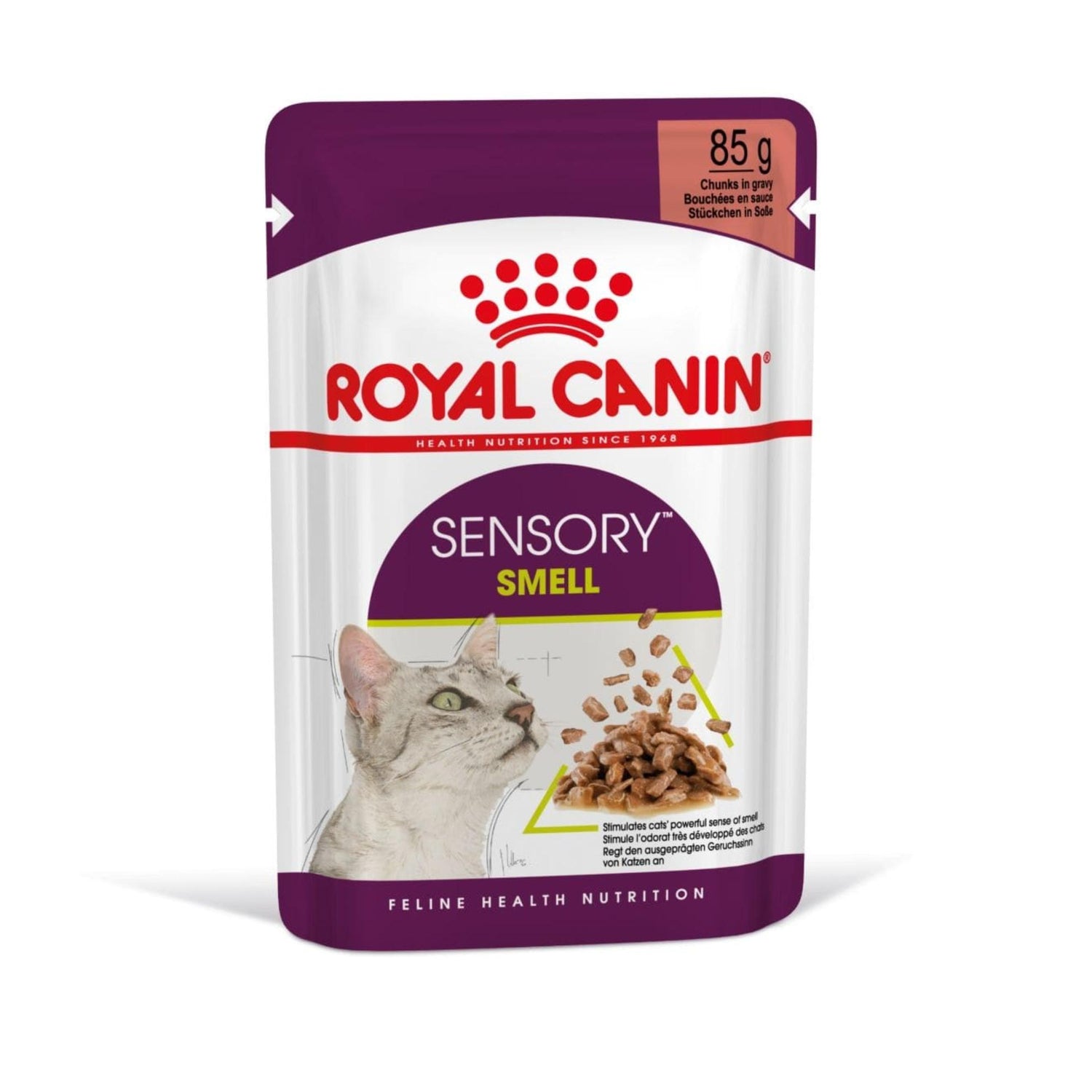 Pack Comida Húmida para Gato Sensory Smell Gravy Royal Canin