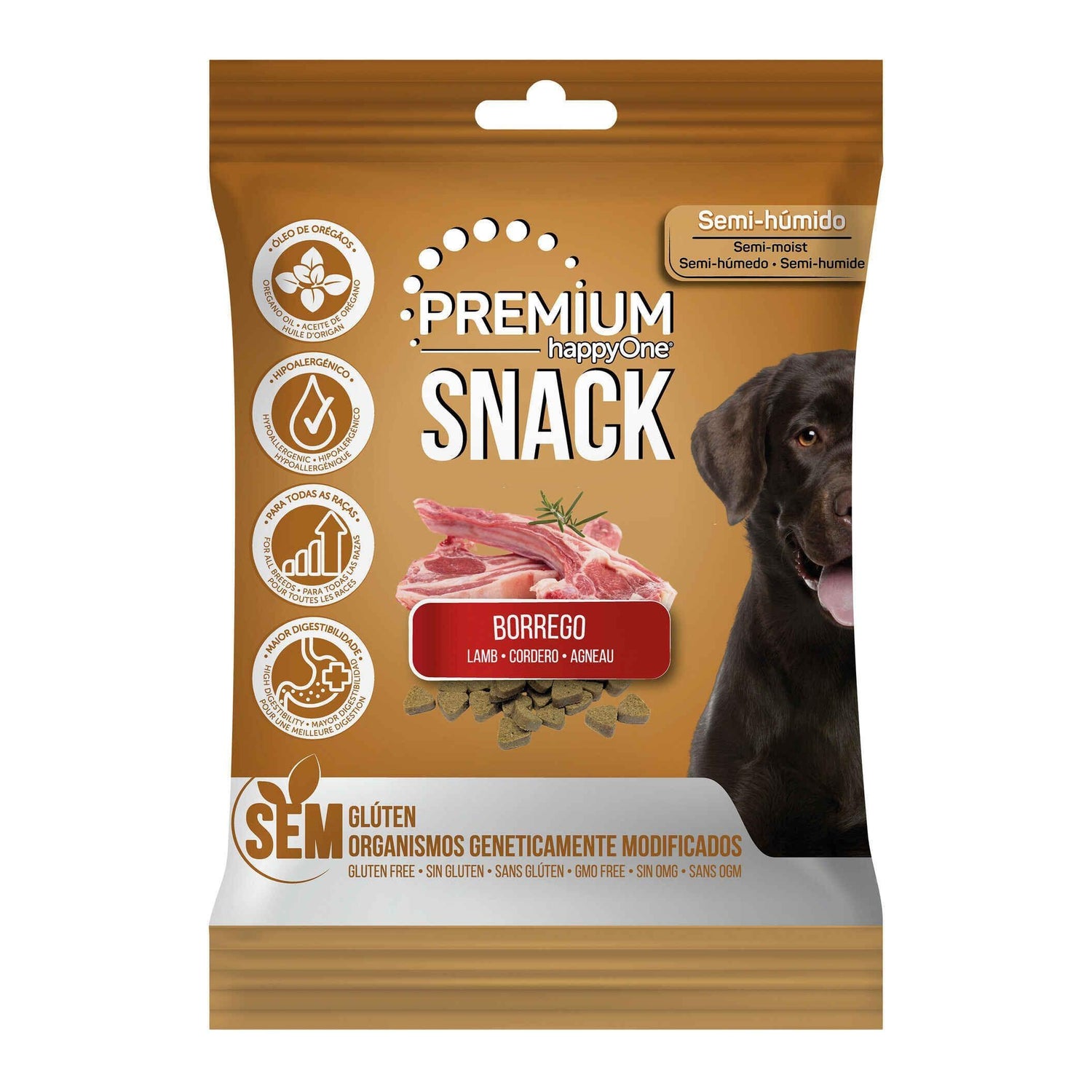 Snack para Cão Adulto Borrego Happyone Premium