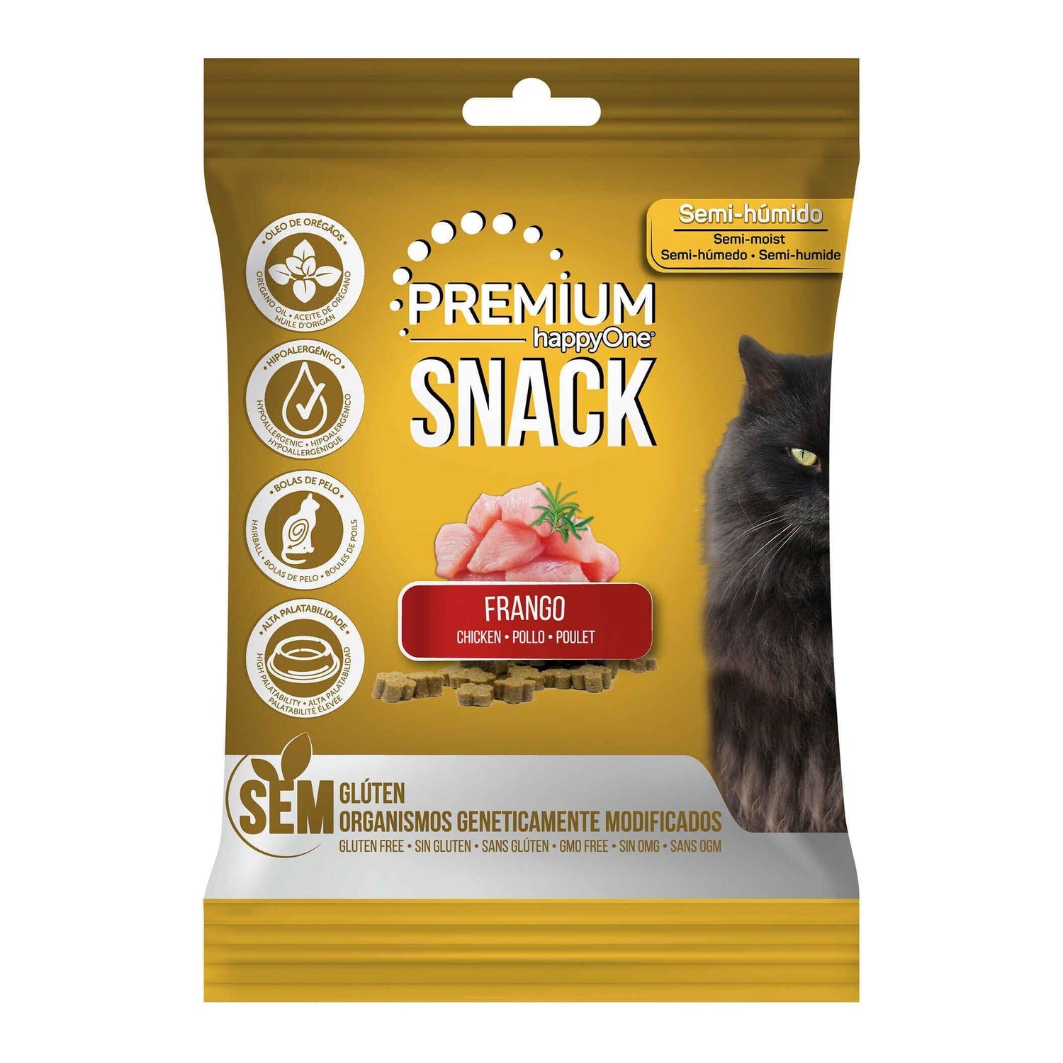 Snack para Gato Frango Happyone Premium