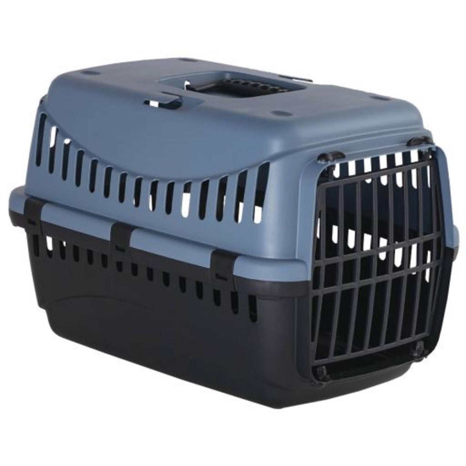 Transportadora para Gato Gipsy Porta Metal Eco Azul Mp Bergamo