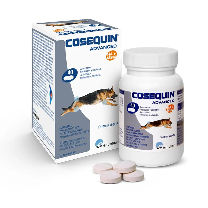 Cosequin Advance para Cão 40 Comprimidos