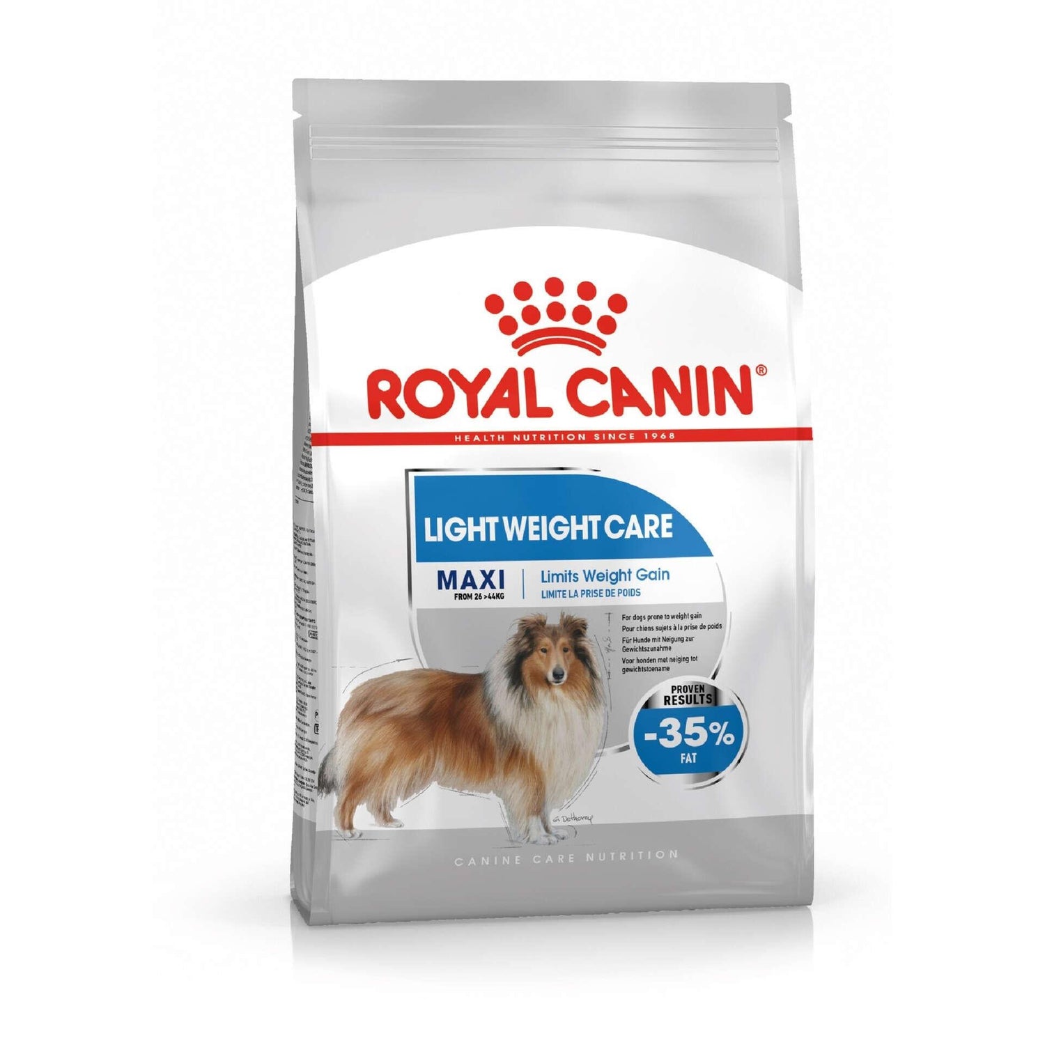 Ração para Cão Adulto Maxi Light Weight Care Royal Canin