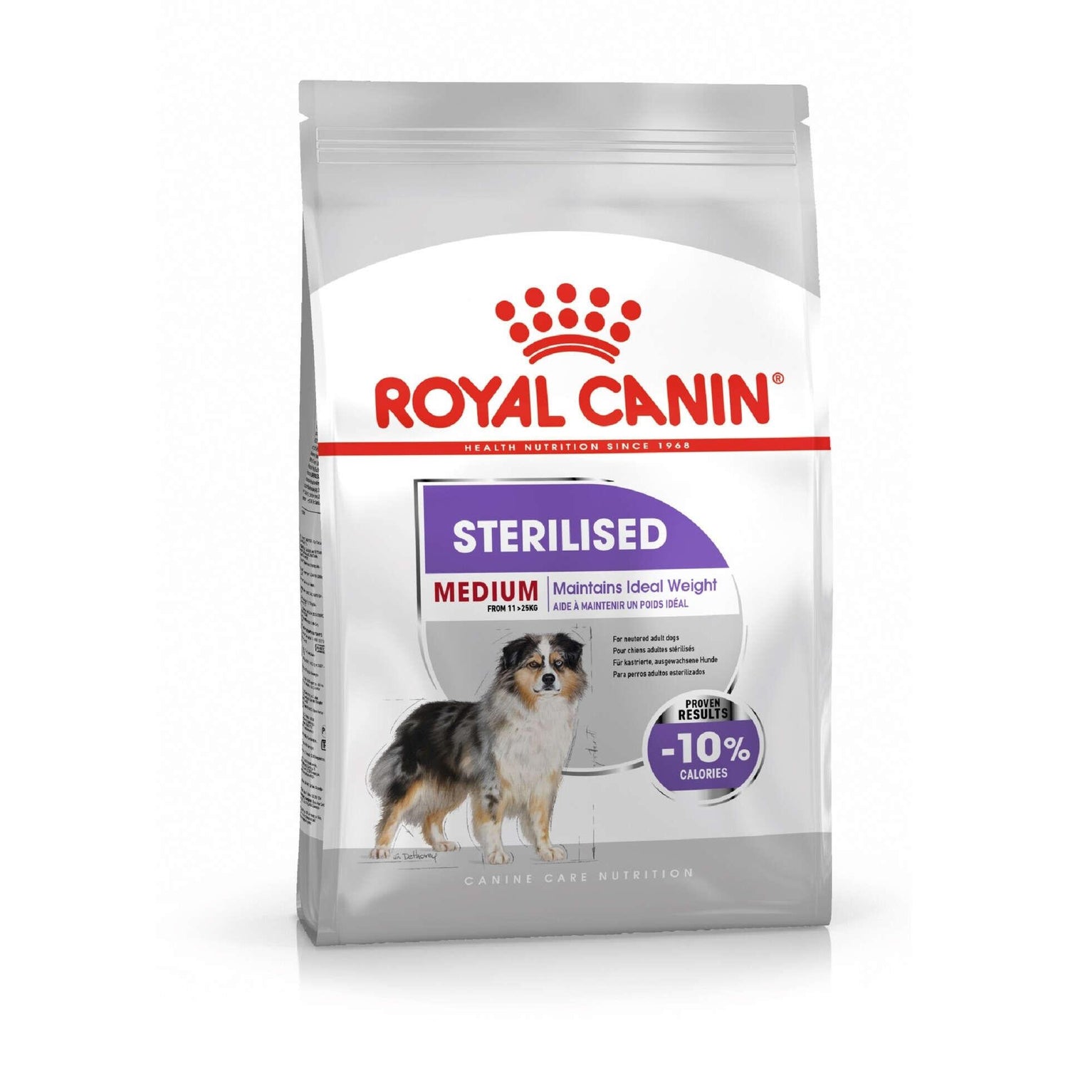 Ração para Cão Adulto Esterilizado Médio Royal Canin