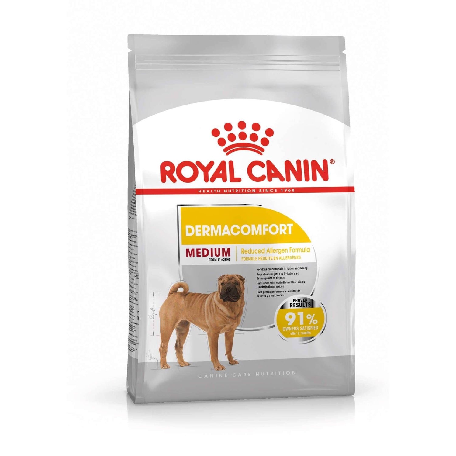 Ração para Cão Adulto Médio Dermacomfort Royal Canin