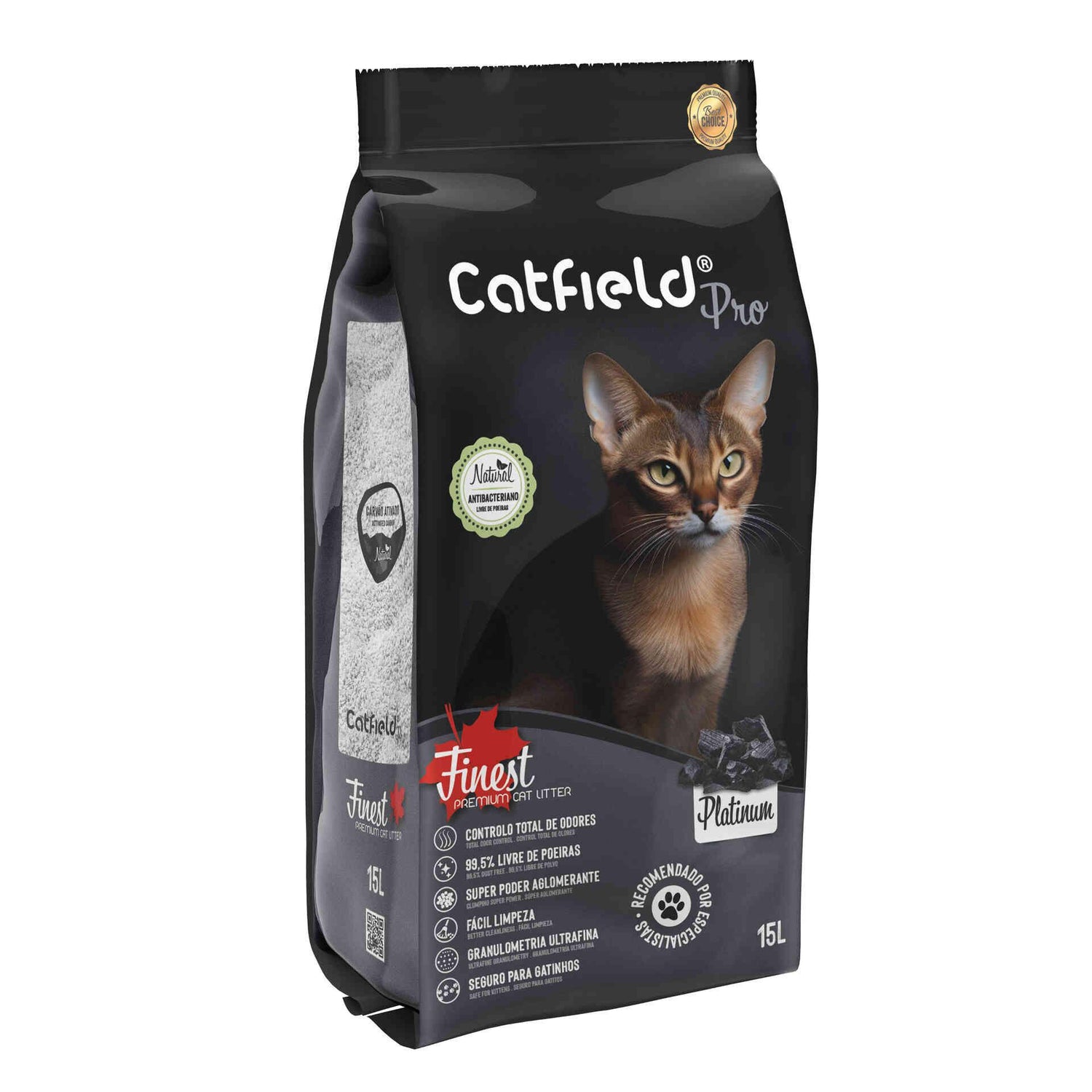 Areia Litter Platinum Pro Catfield