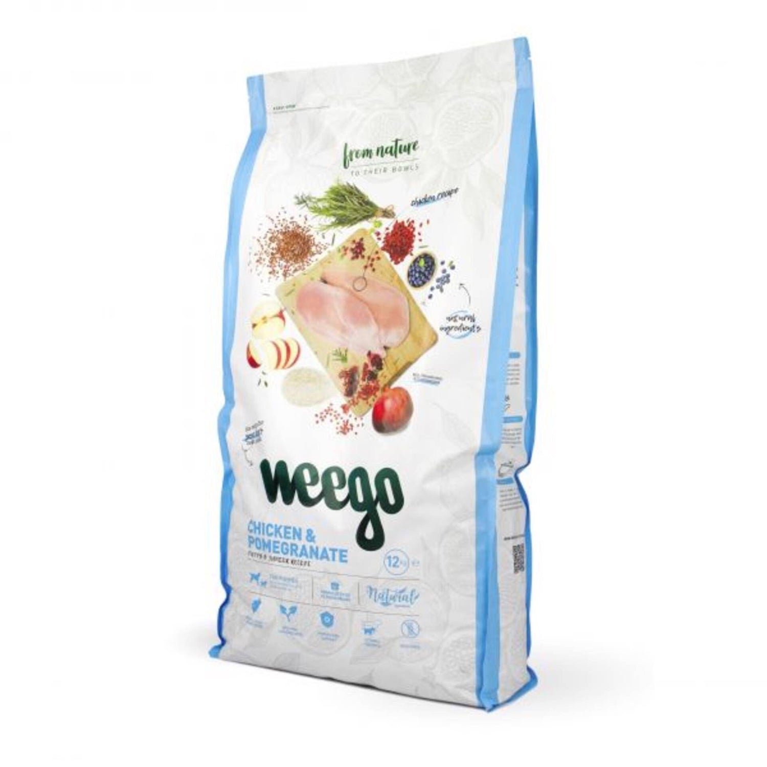 Ração para Cão Júnior Frango e Romã Weego