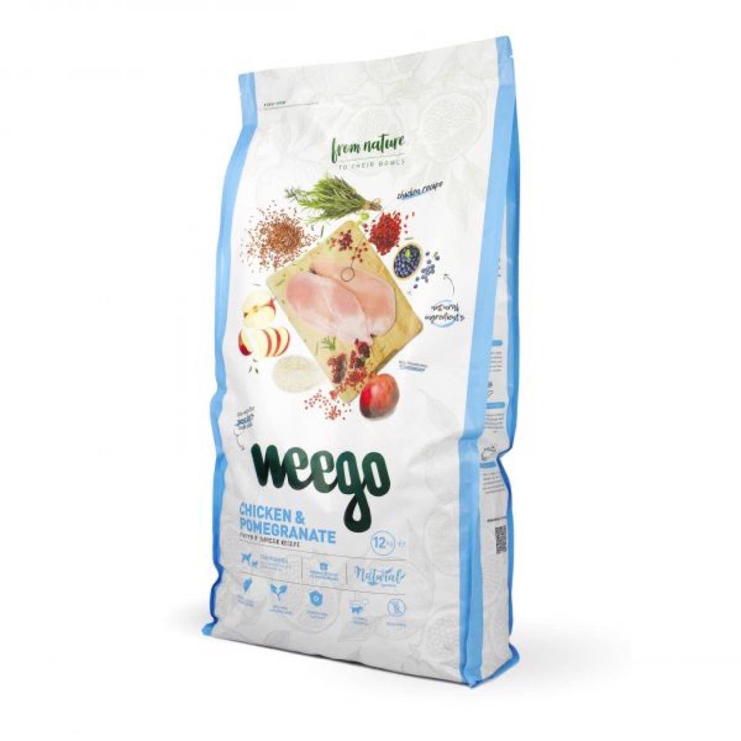 Ração para Cão Júnior Frango e Romã Weego