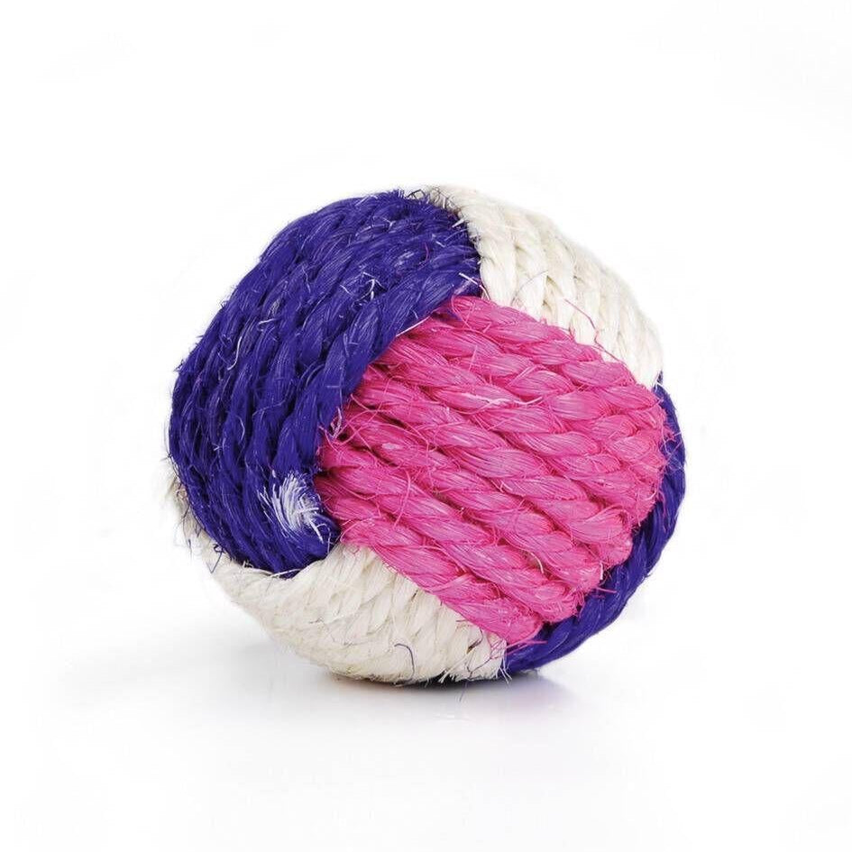Brinquedo para Gato Bola De Sisal+Catnip Beeztees