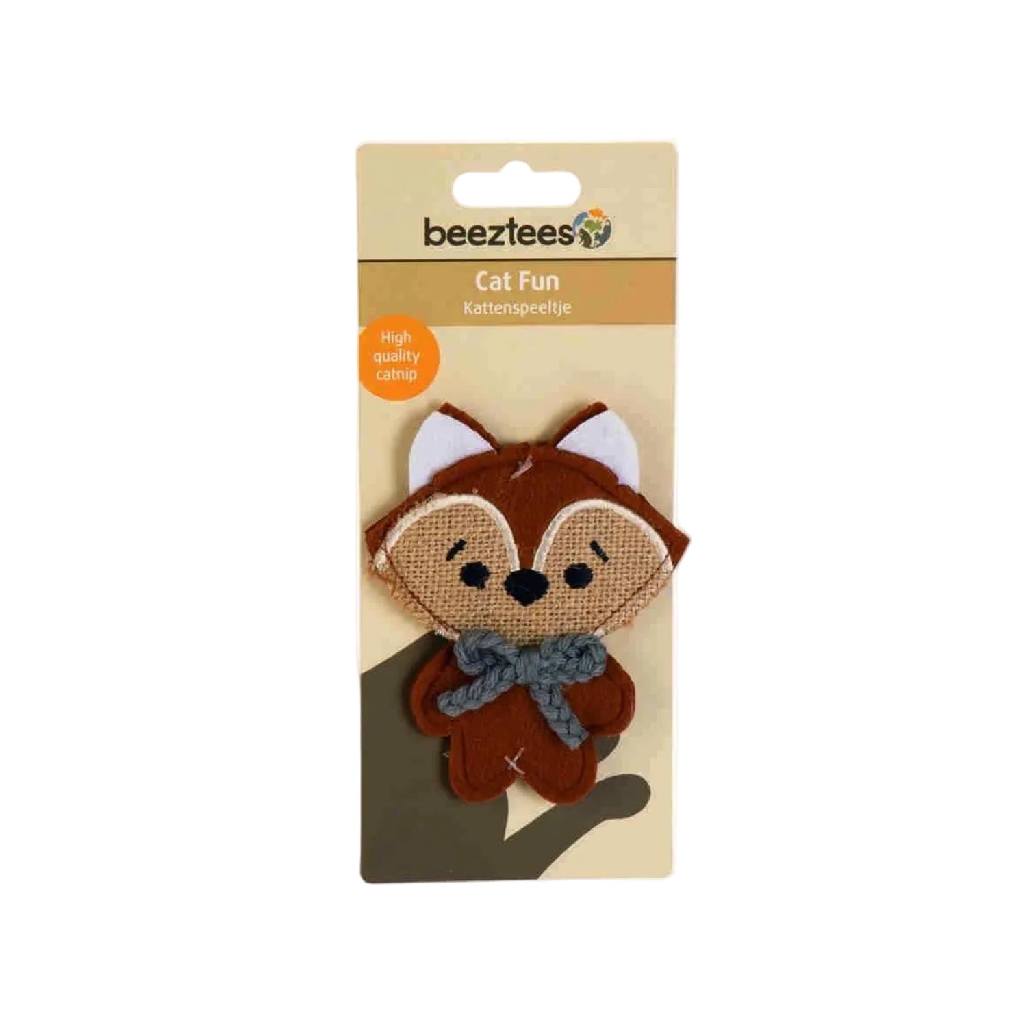 Brinquedo para Gato Peluche Raposa Catnip Beeztees