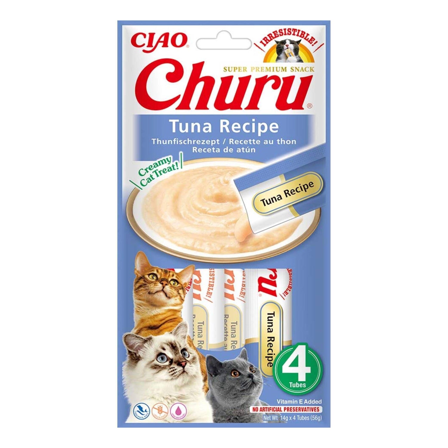 Puré para Gato Atum Churu