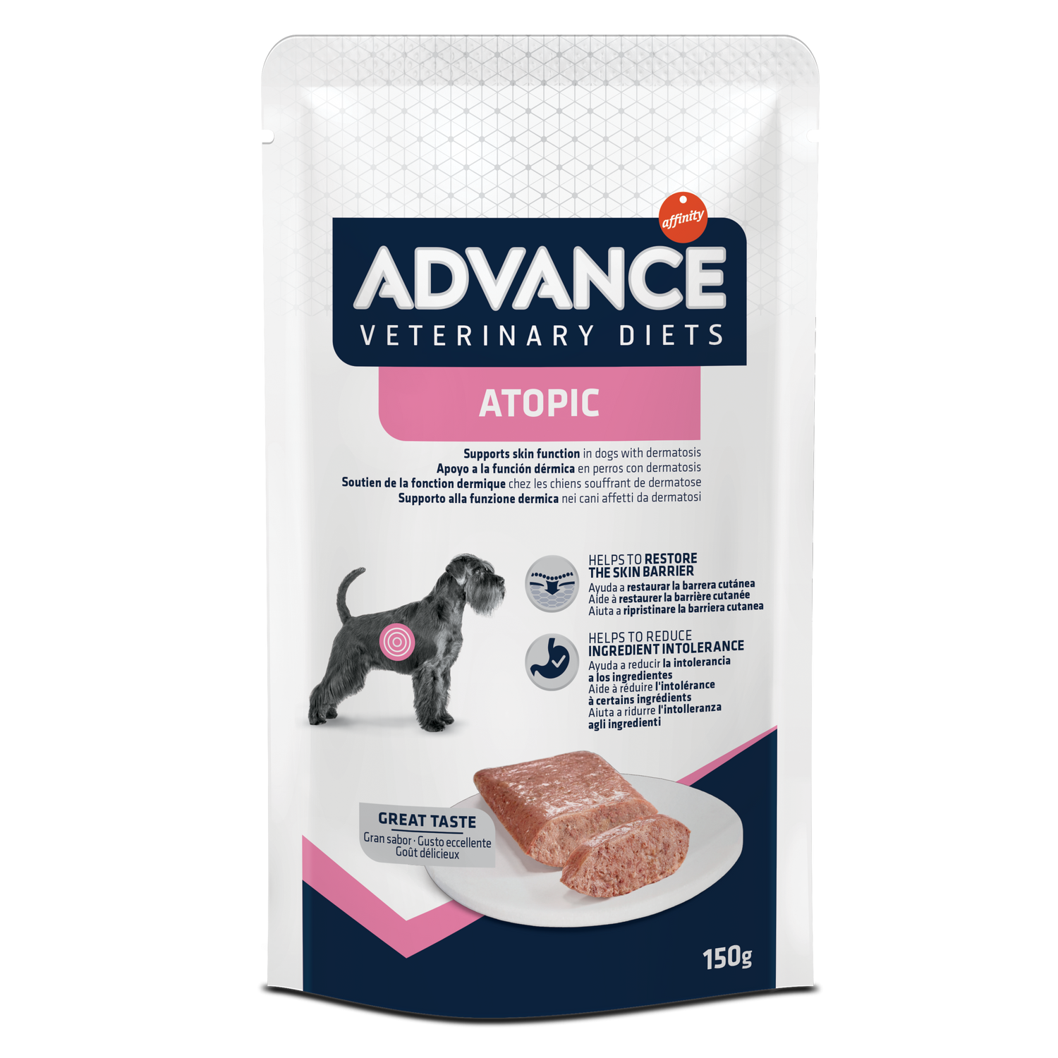 Comida Húmida para Cão Adulto Atopic Affinity Advance Veterinary Diets