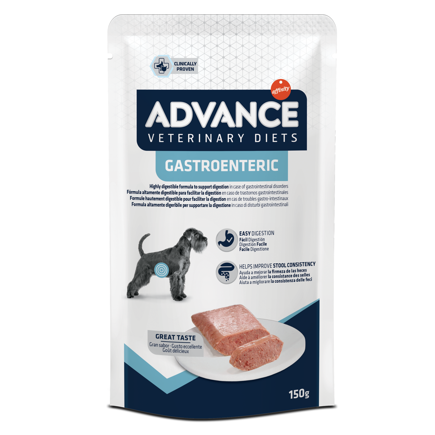 Comida Húmida para Cão Adulto Raças Pequenas GastroIntestinal Affinity Advance Veterinary Diets