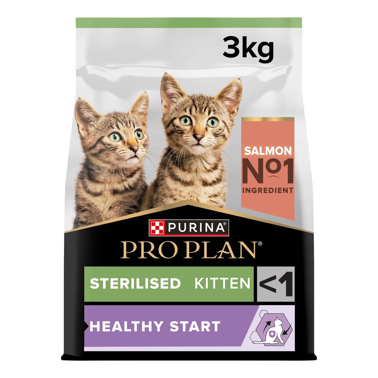 Ração para Gato Júnior Esterilizado Salmão Purina Pro Plan