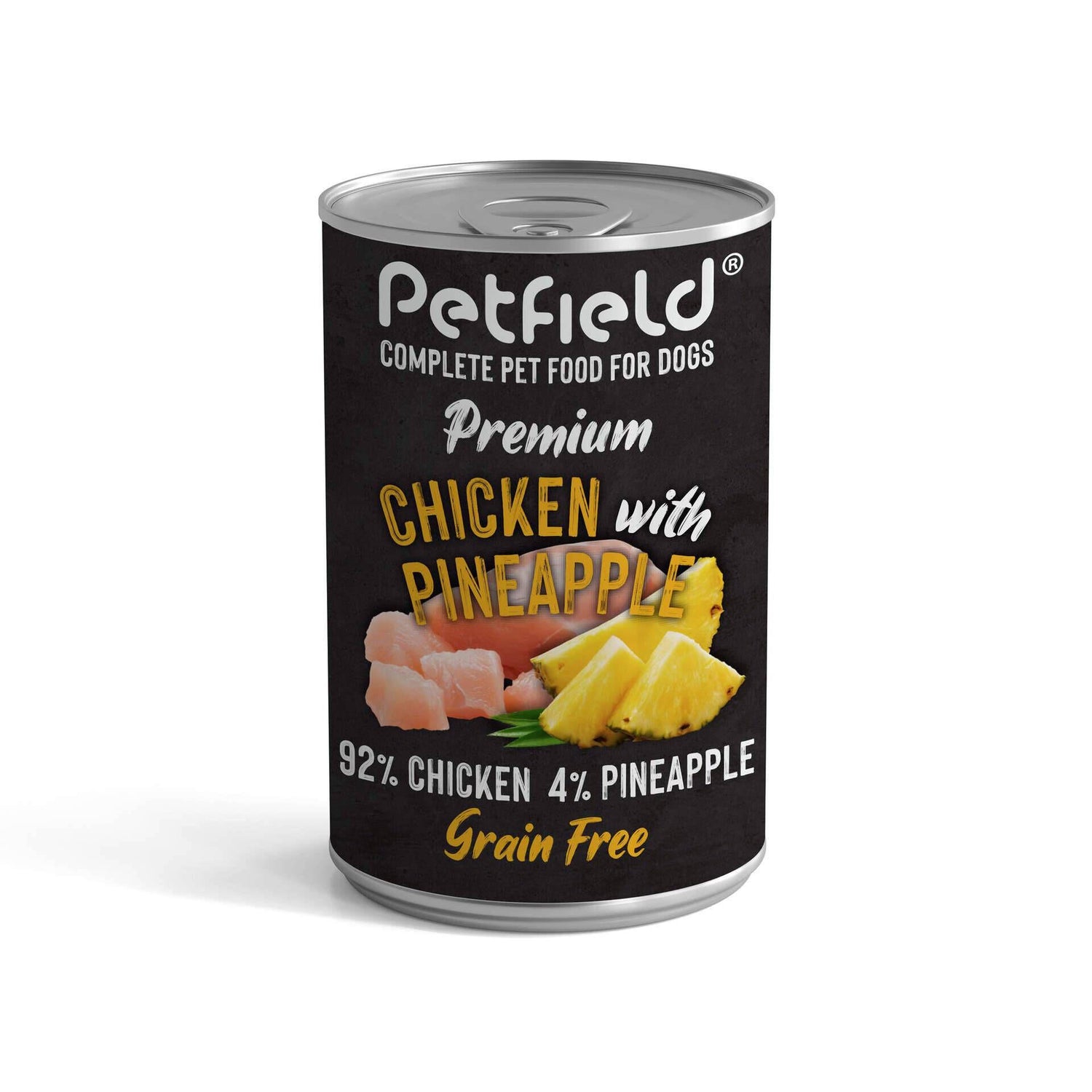 Comida Húmida para Cão Adulto Frango e Ananás Petfield