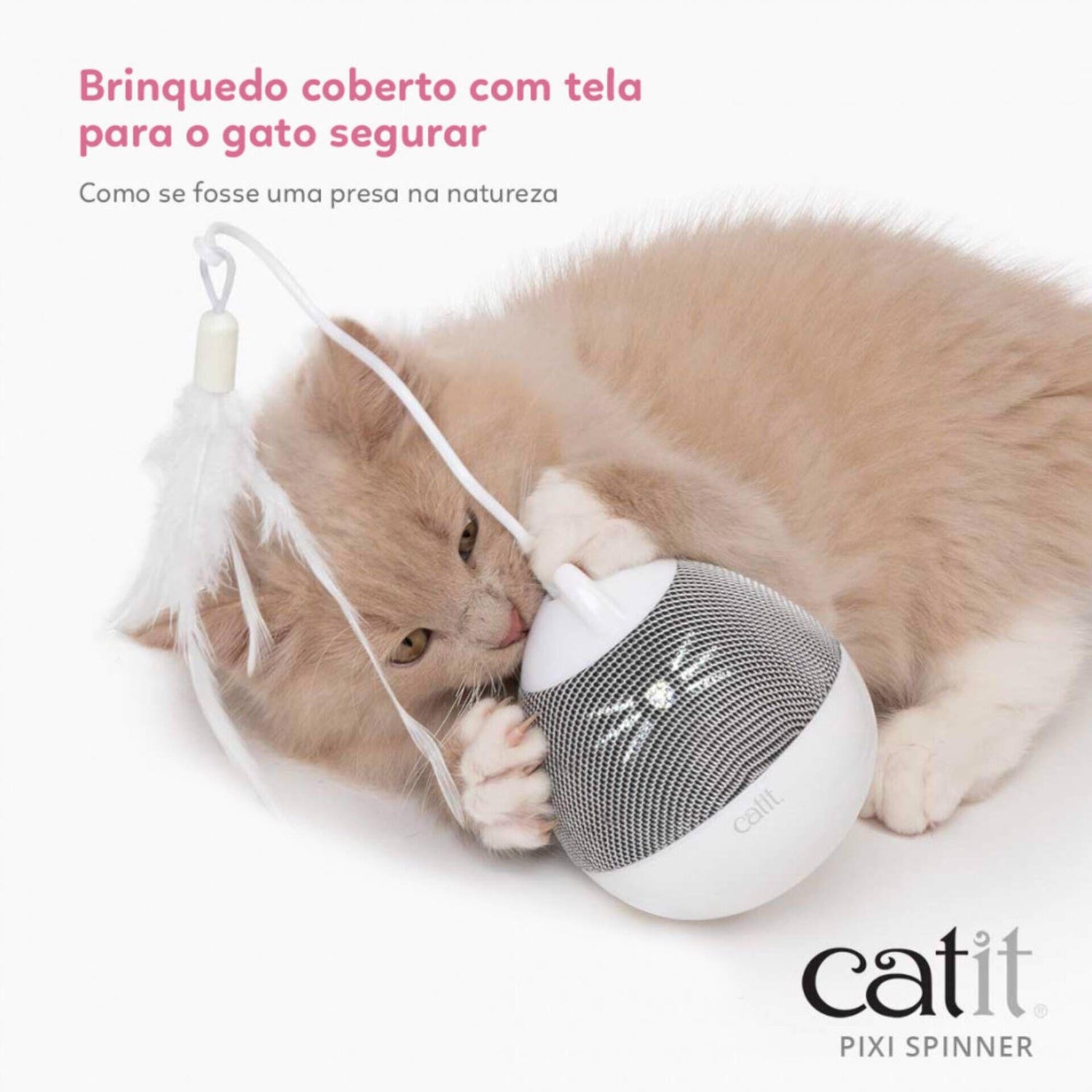 Brinquedo para Gato Pixi Spinner Catit