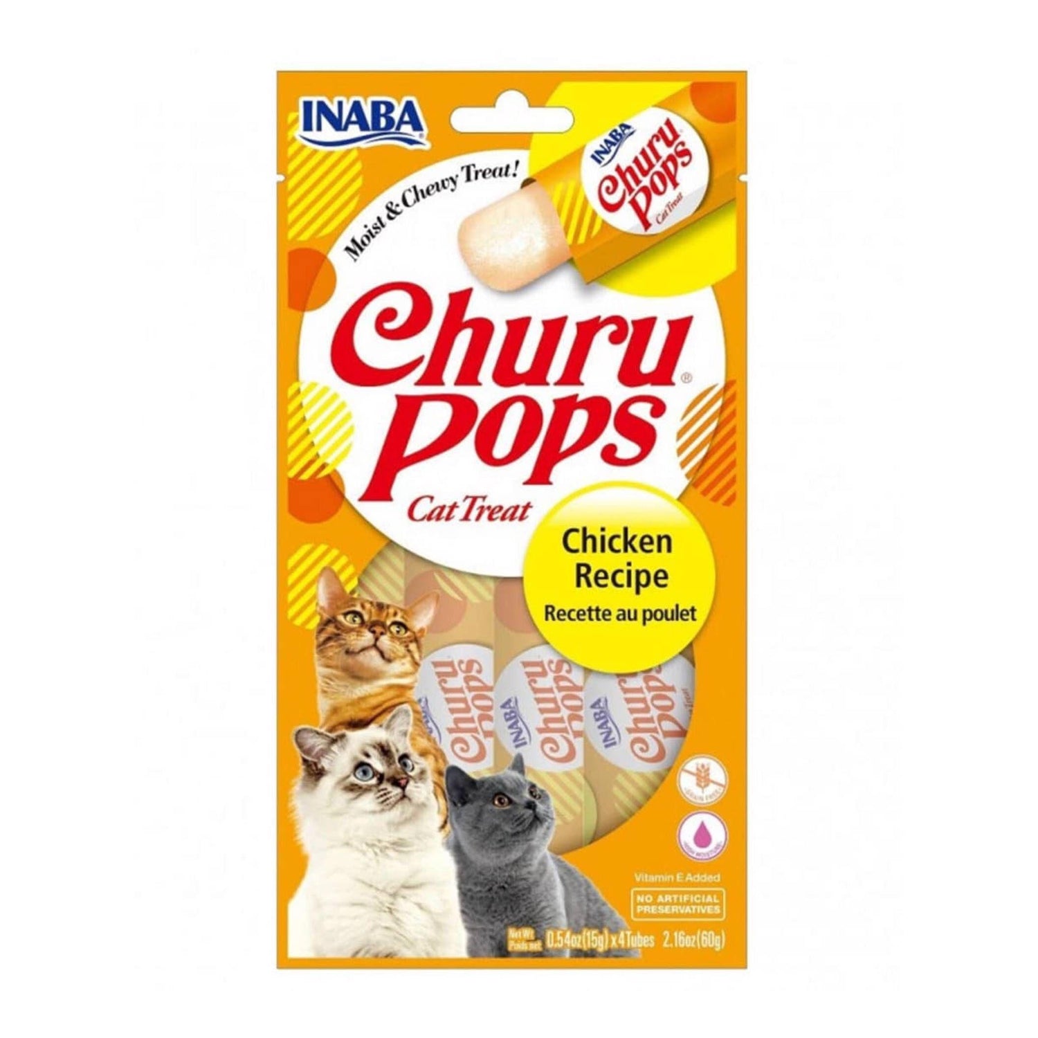 Snack para Gato Pops Frango Churu