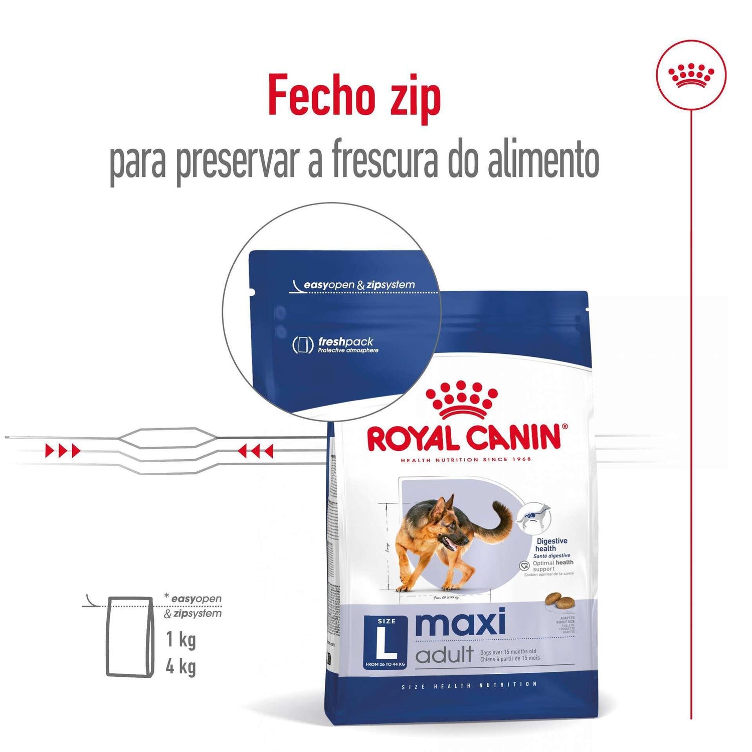 Ração para Cão Adulto Maxi Royal Canin