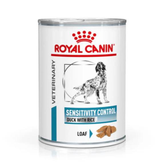 Pack Comida Húmida para Cão Sensitivity Control Pato Royal Canin Veterinary Diets