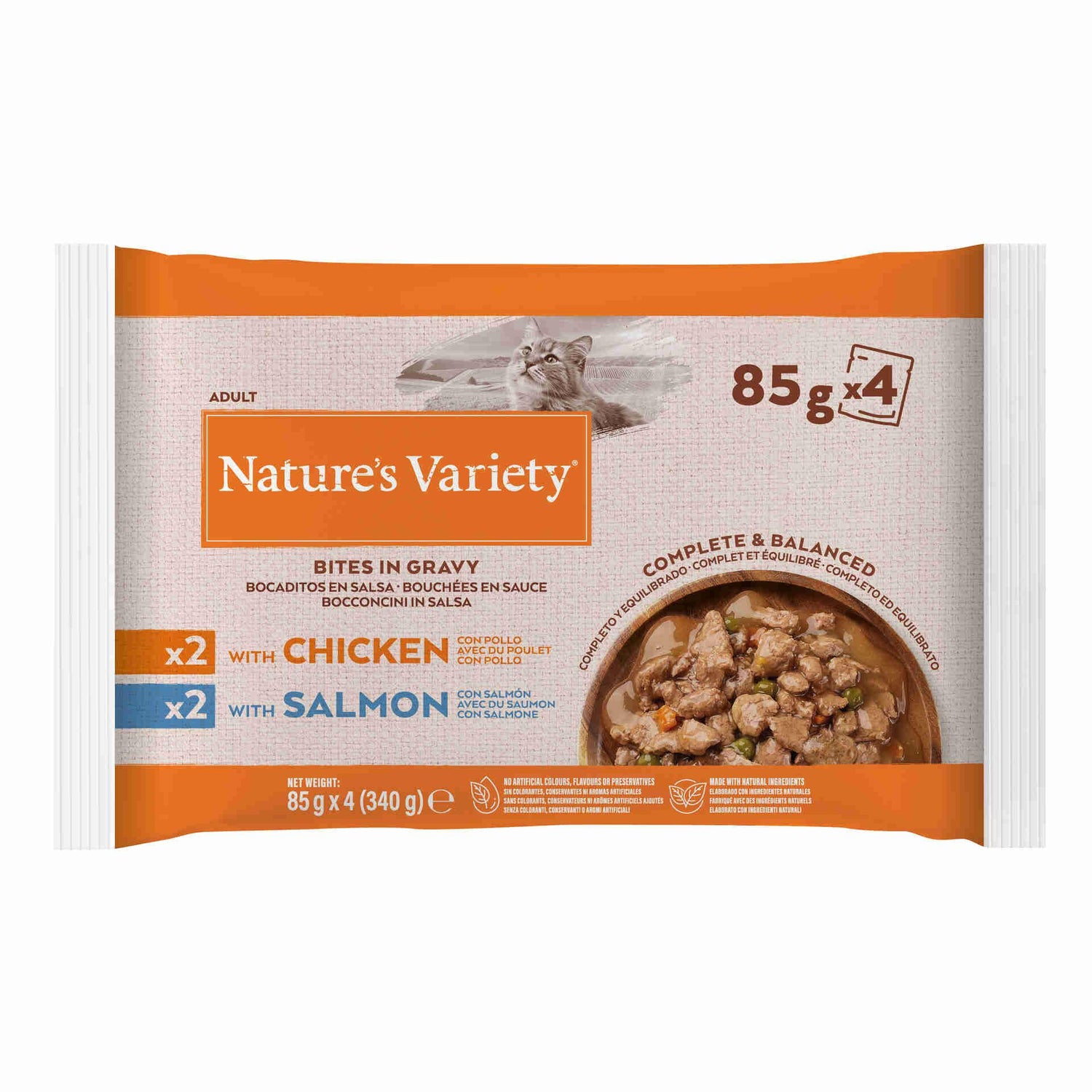 Comida Húmida para Gato Multipack Nature's Variety