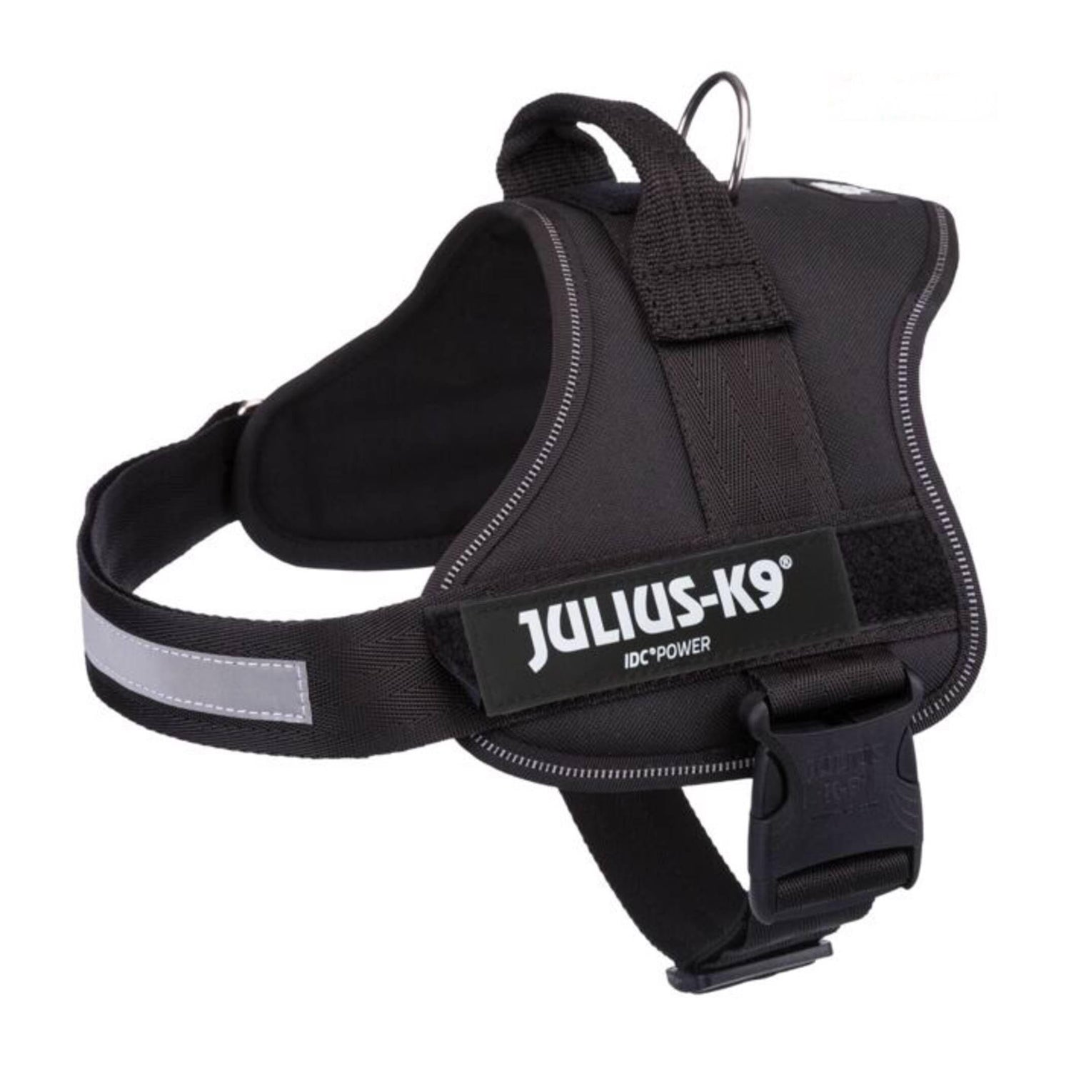 Peitoral para Cão Preto Julius-K9