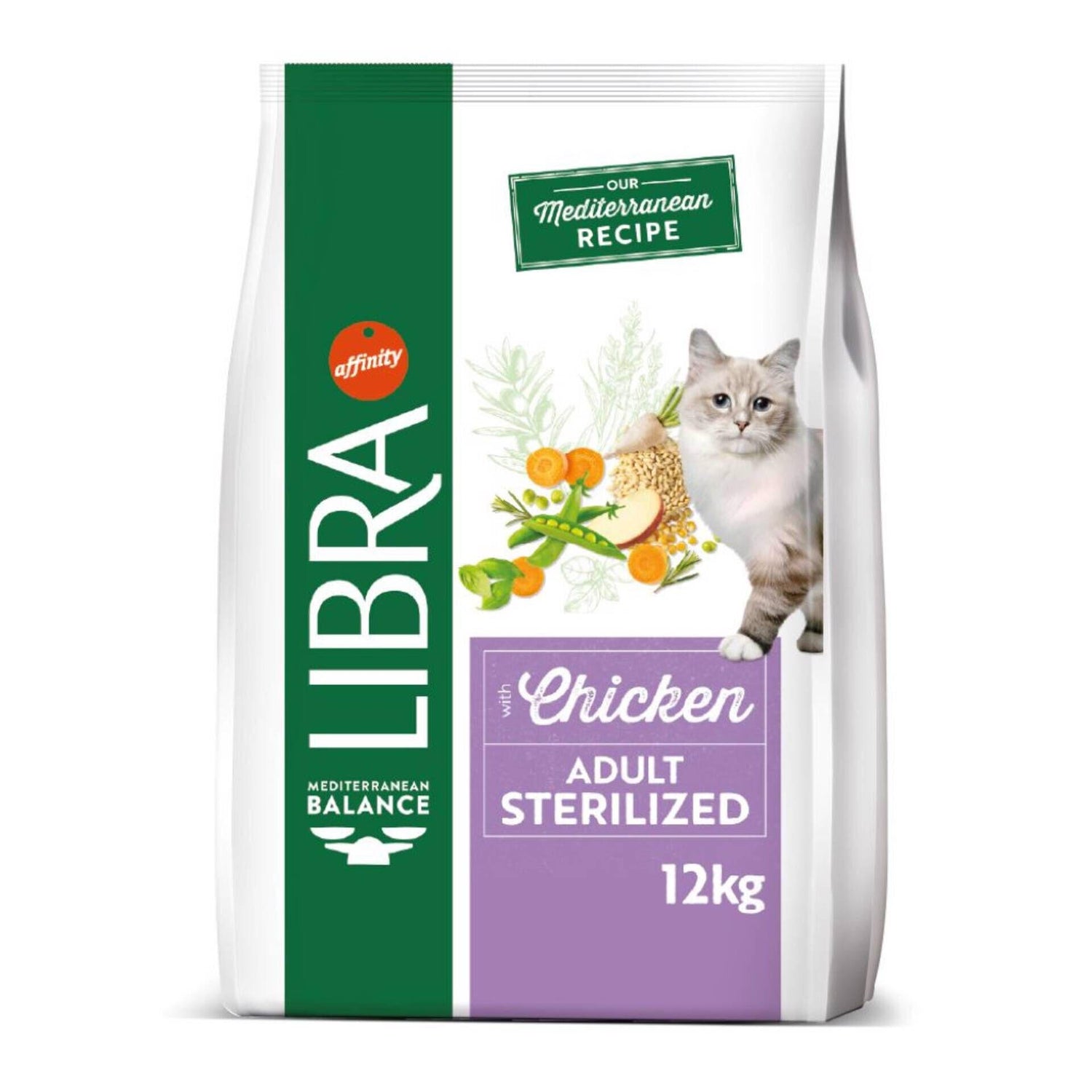 Ração para Gato Adulto Esterilizado Frango Libra