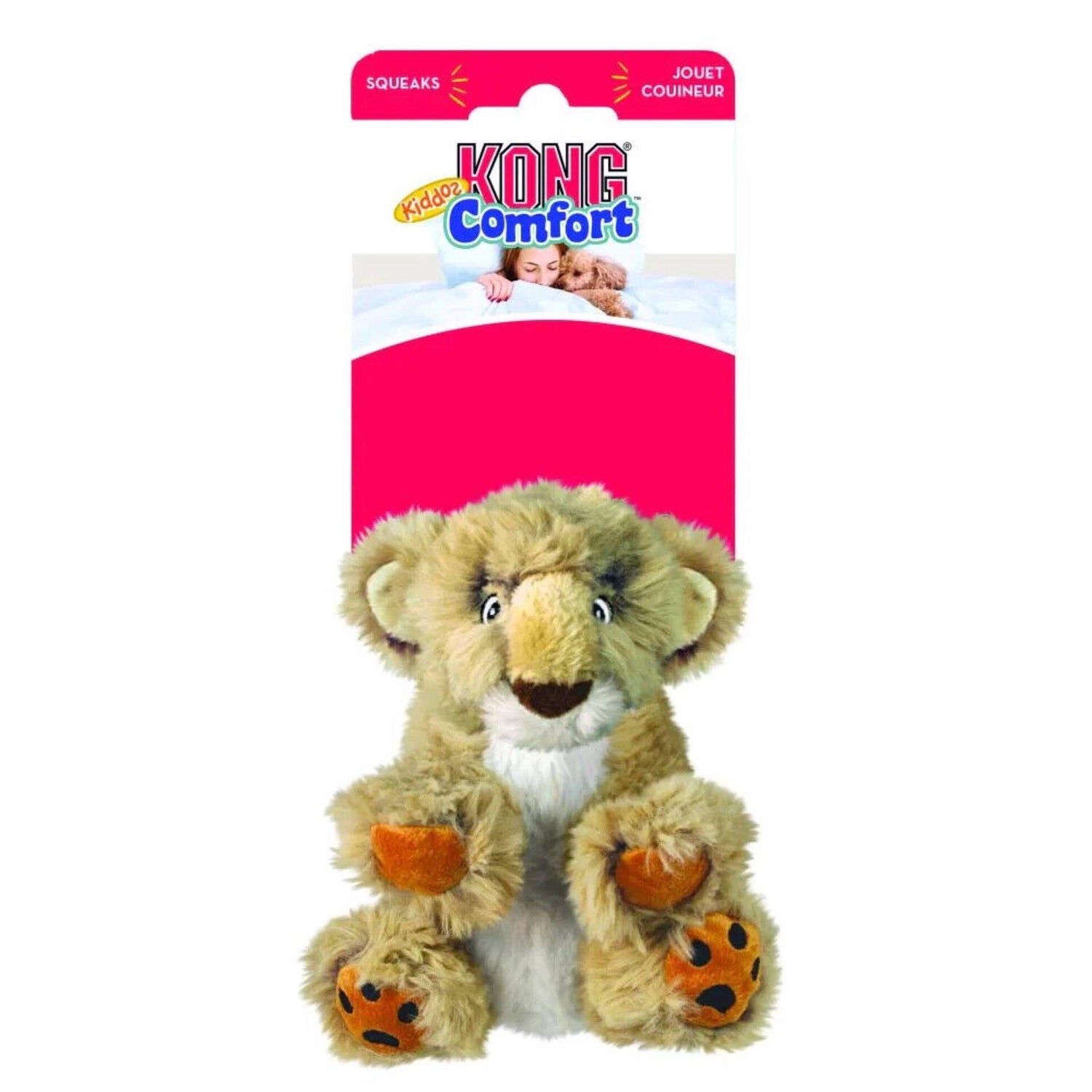 Brinquedo para Cão Peluche Comfort Kiddos Lion Kong