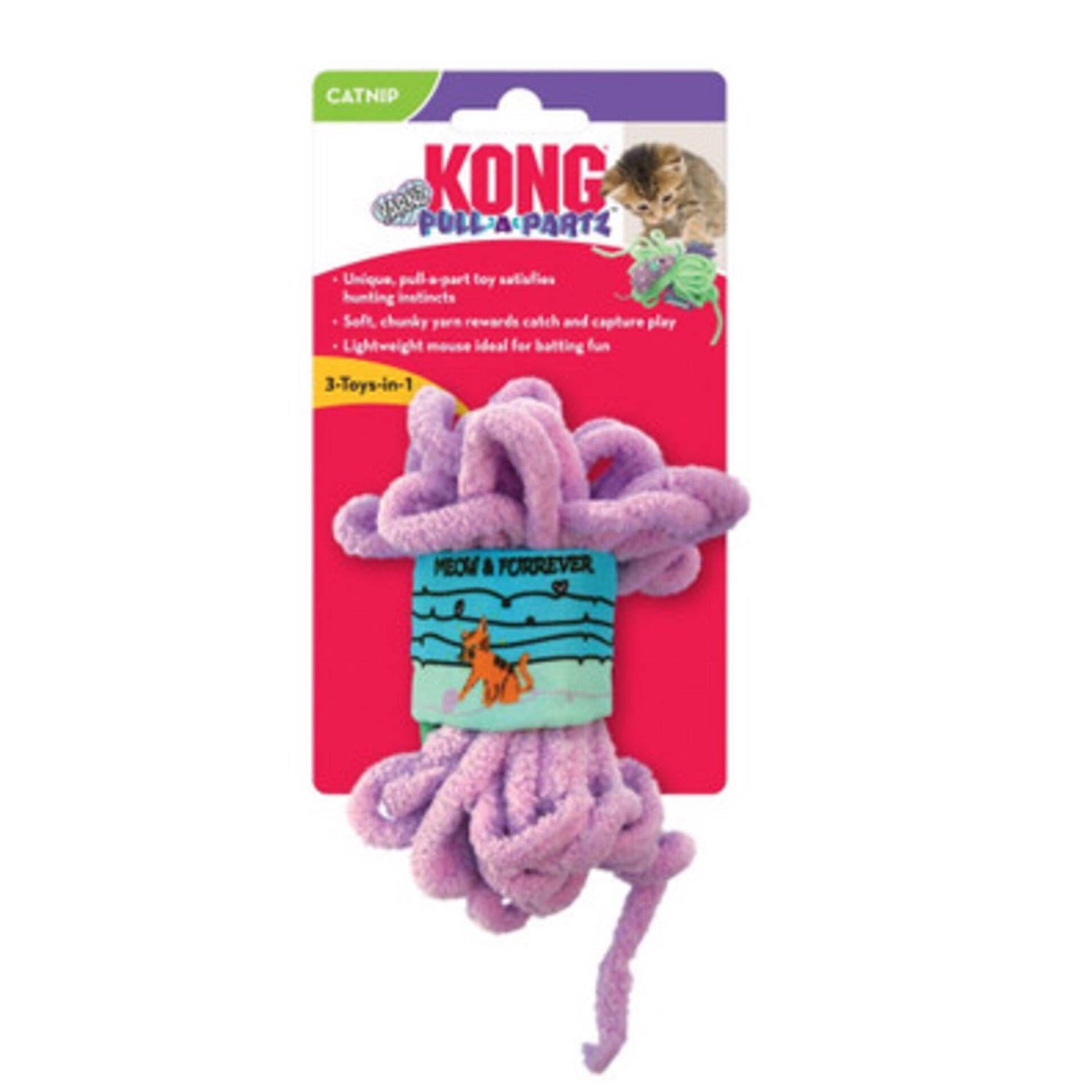 Brinquedo para Gato Pull-A-Partz Yarn (Vários Modelos) Kong