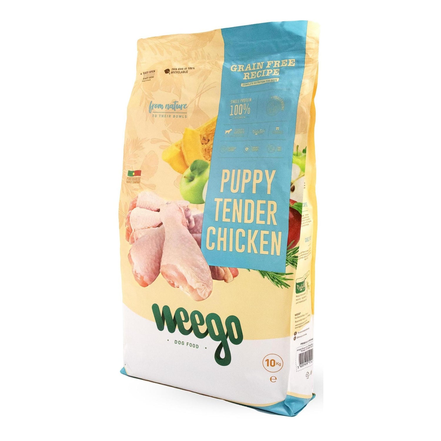 Ração para Cão Júnior Frango Grain Free Weego