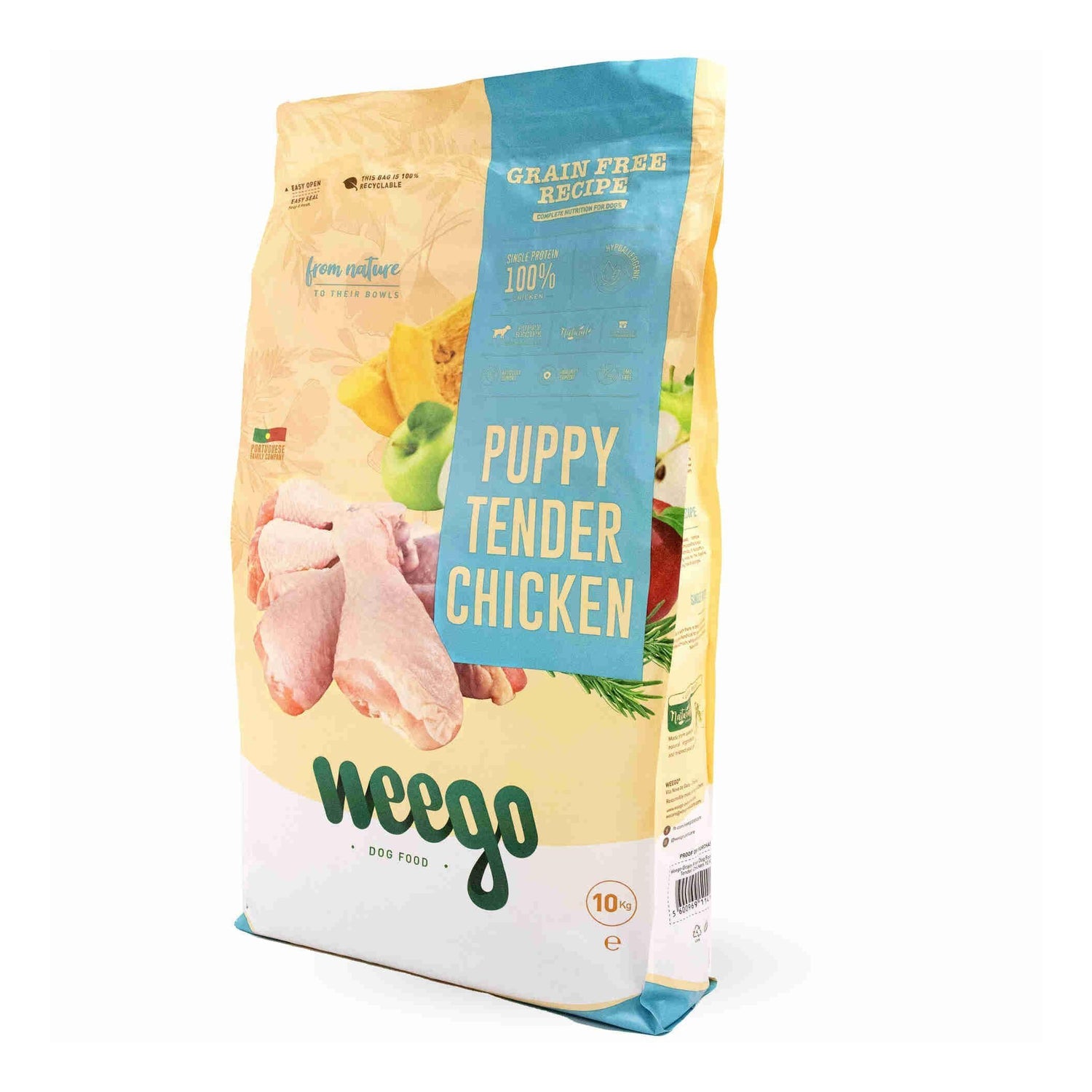 Ração para Cão Júnior Frango Grain Free Weego
