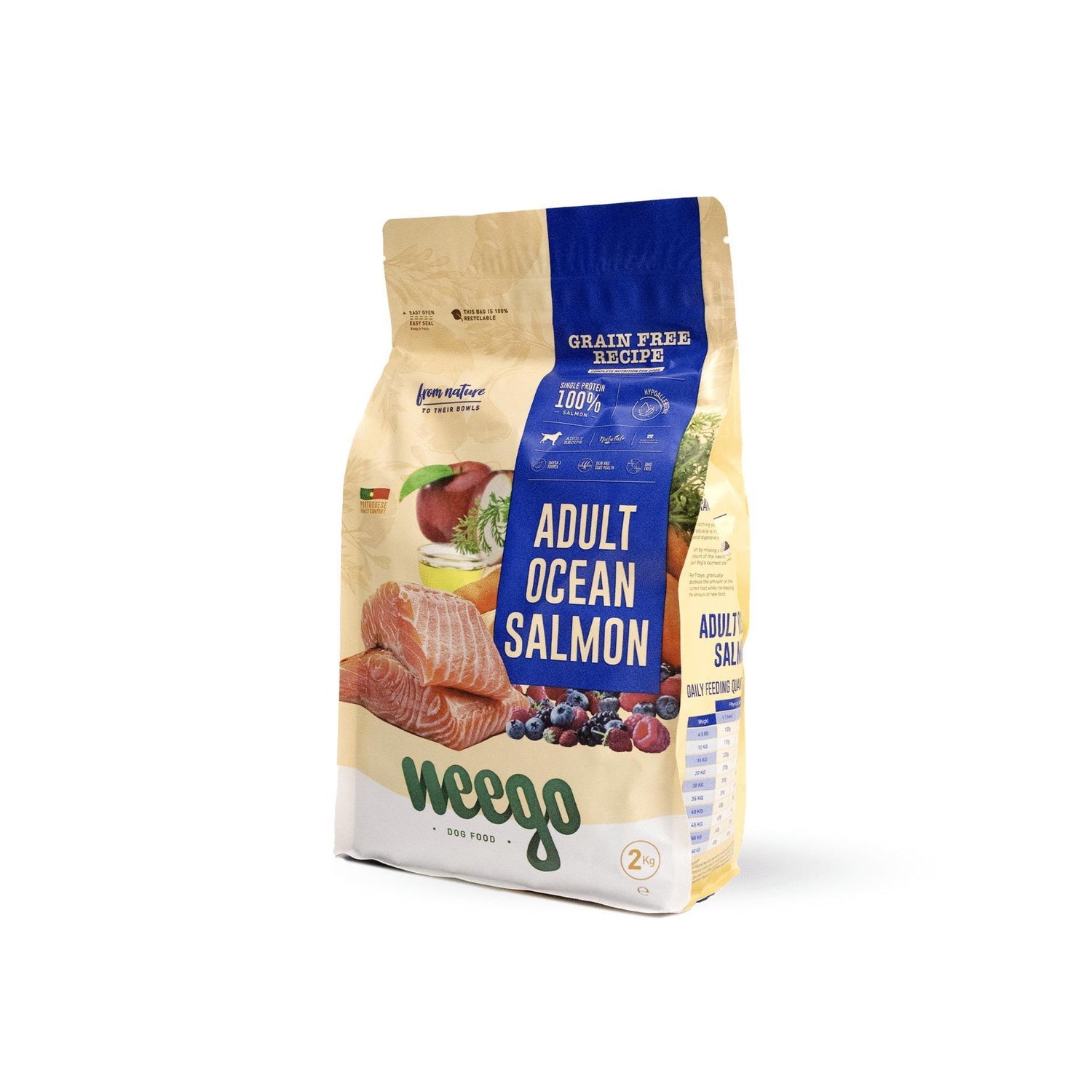 Ração para Cão Adulto Salmão Grain Free Weego