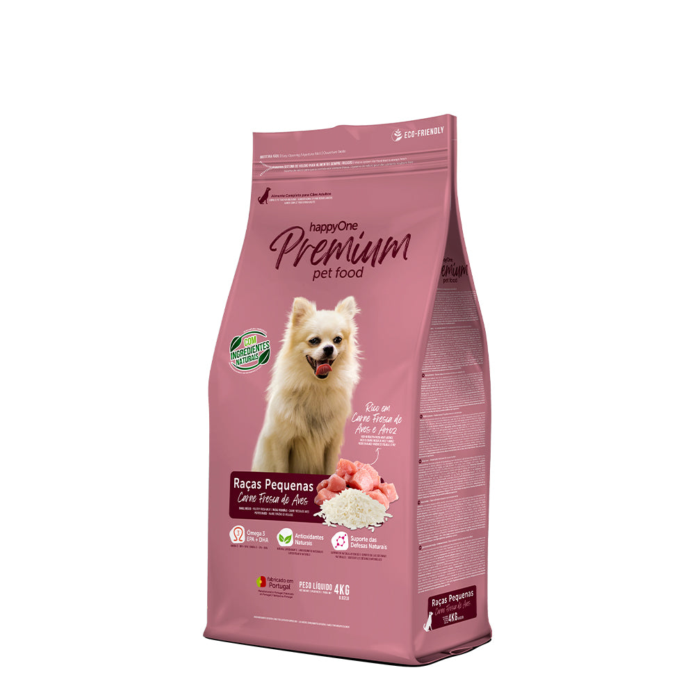 Ração para Cão Adulto Raça Pequena happyOne Premium
