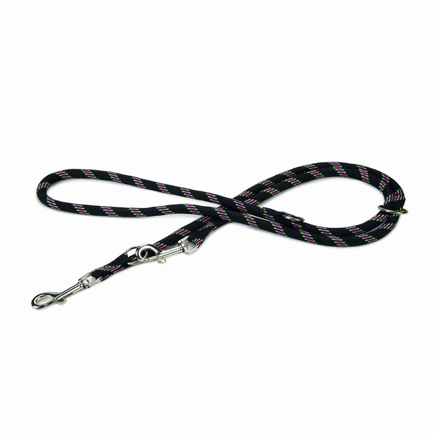 Trela para Cão Corda de Treino Nylon Preto Beeztees