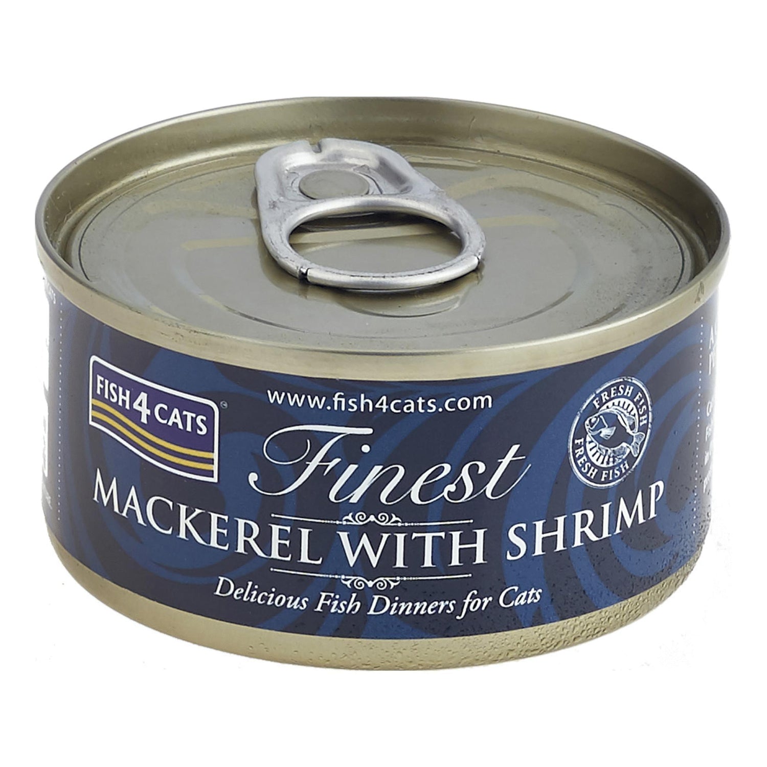 Comida Húmida para Gato Cavala com Camarão Fish4Cats