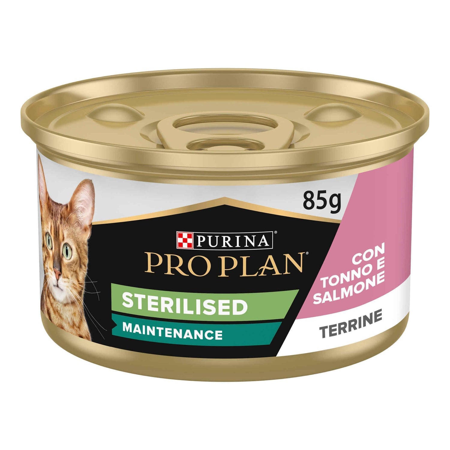 Comida Húmida para Gato Esterilizado Adulto Salmão e Atum Purina Pro Plan