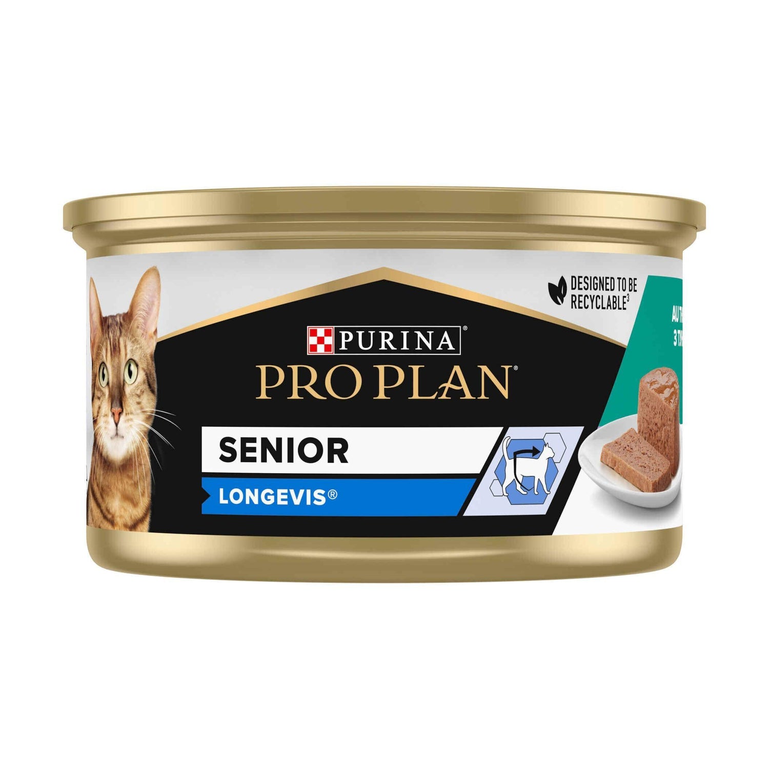 Comida Húmida para Gato Adulto Mousse Atum Purina Pro Plan