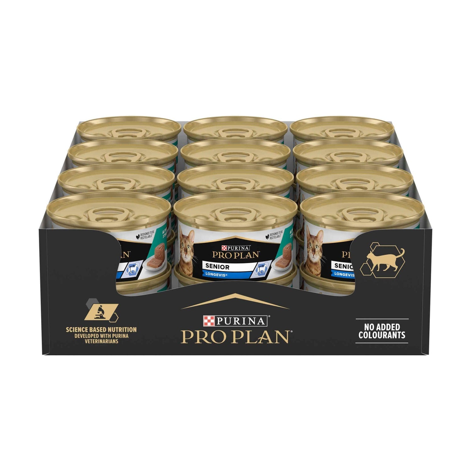 Pack Comida Húmida para Gato Adulto Mousse Atum Purina Pro Plan