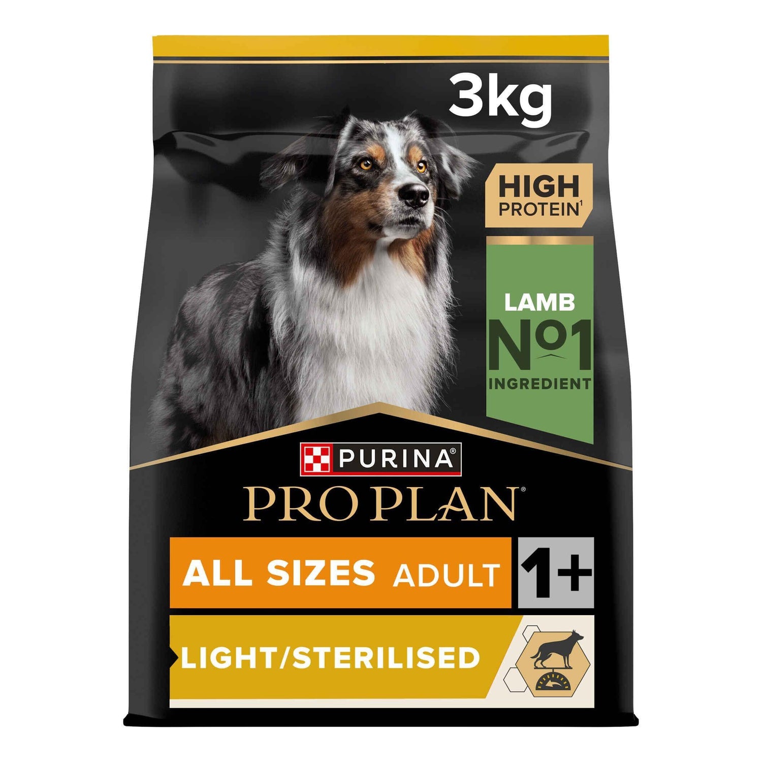 Ração para Cão Light/Esterilizado Borrego Purina Pro Plan