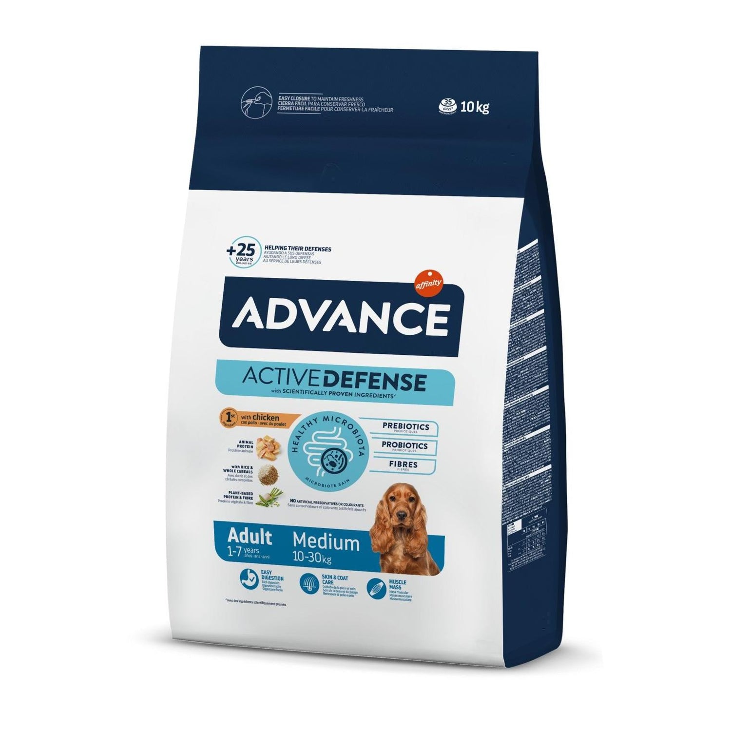 Ração para Cão Adulto Médio Frango e Arroz Affinity Advance