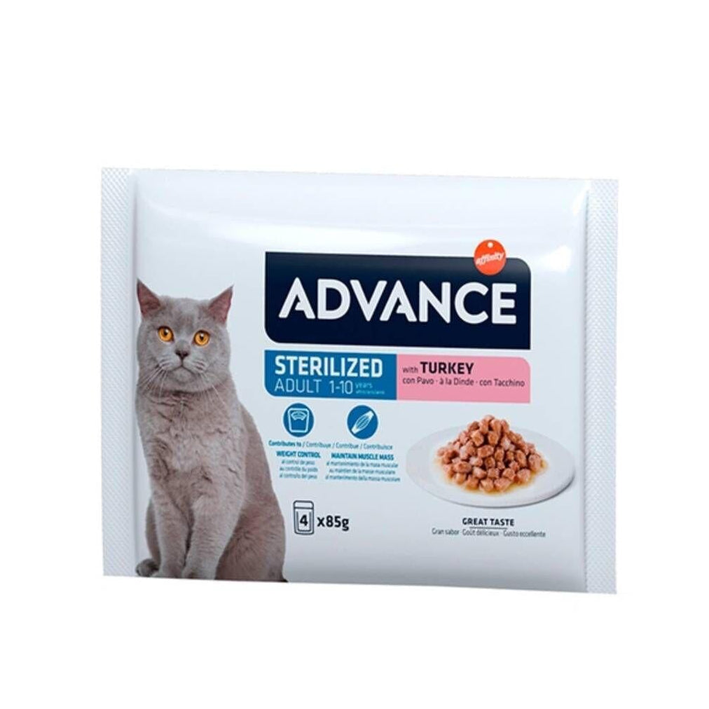 Comida Húmida para Gato Adulto Perú Esterilizado Multipack Affinity Advance