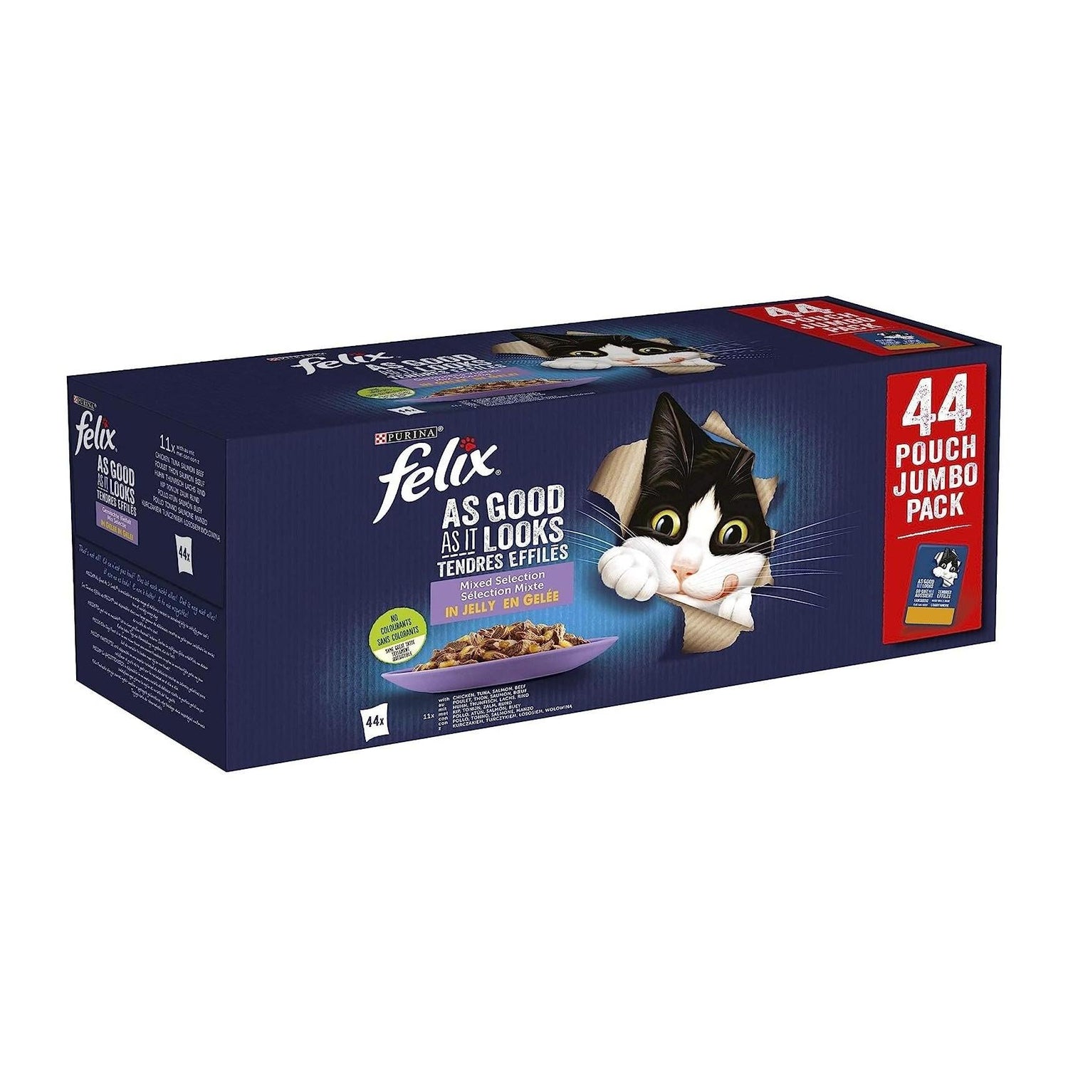 Pack Comida Húmida para Gato Adulto Mix Purina Felix