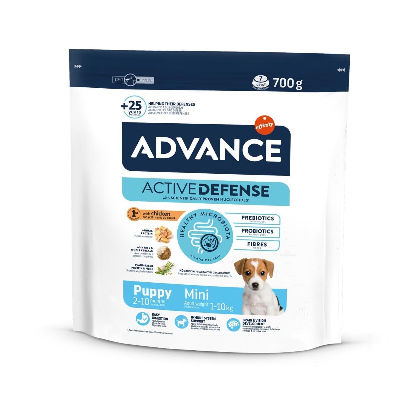 Ração para Cão Júnior Mini Affinity Advance