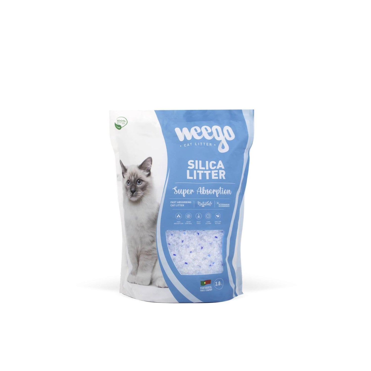 Areia Sílica Gel Weego