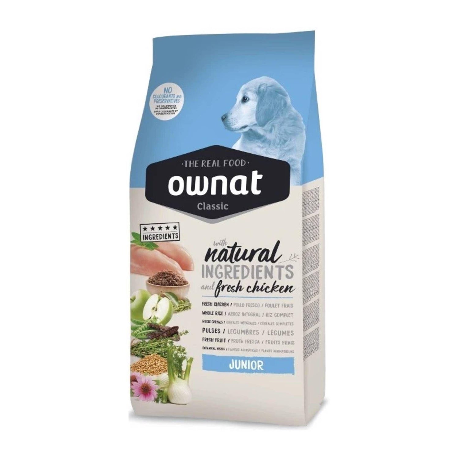 Ração para Cão Júnior Classic Ownat